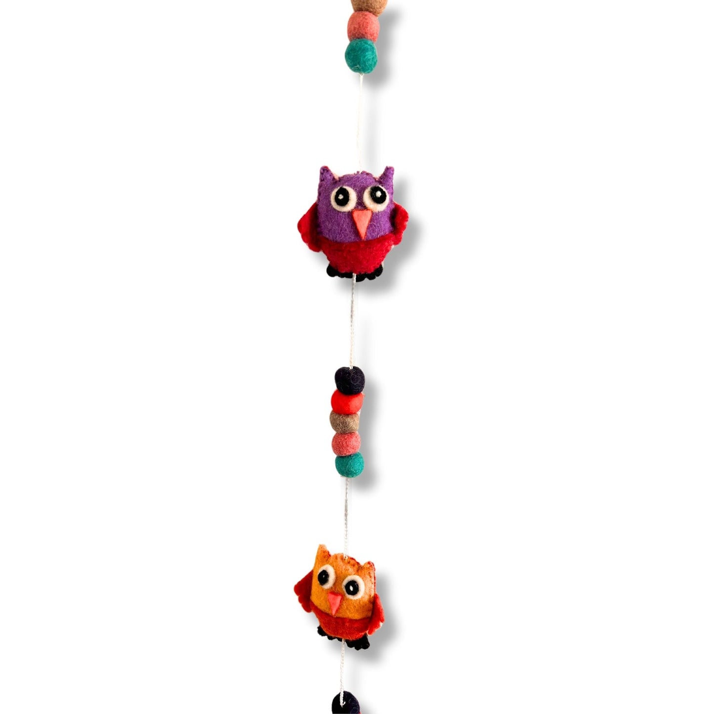Felt Wall Hanging - Owls (assorted colours) - Luna Panther