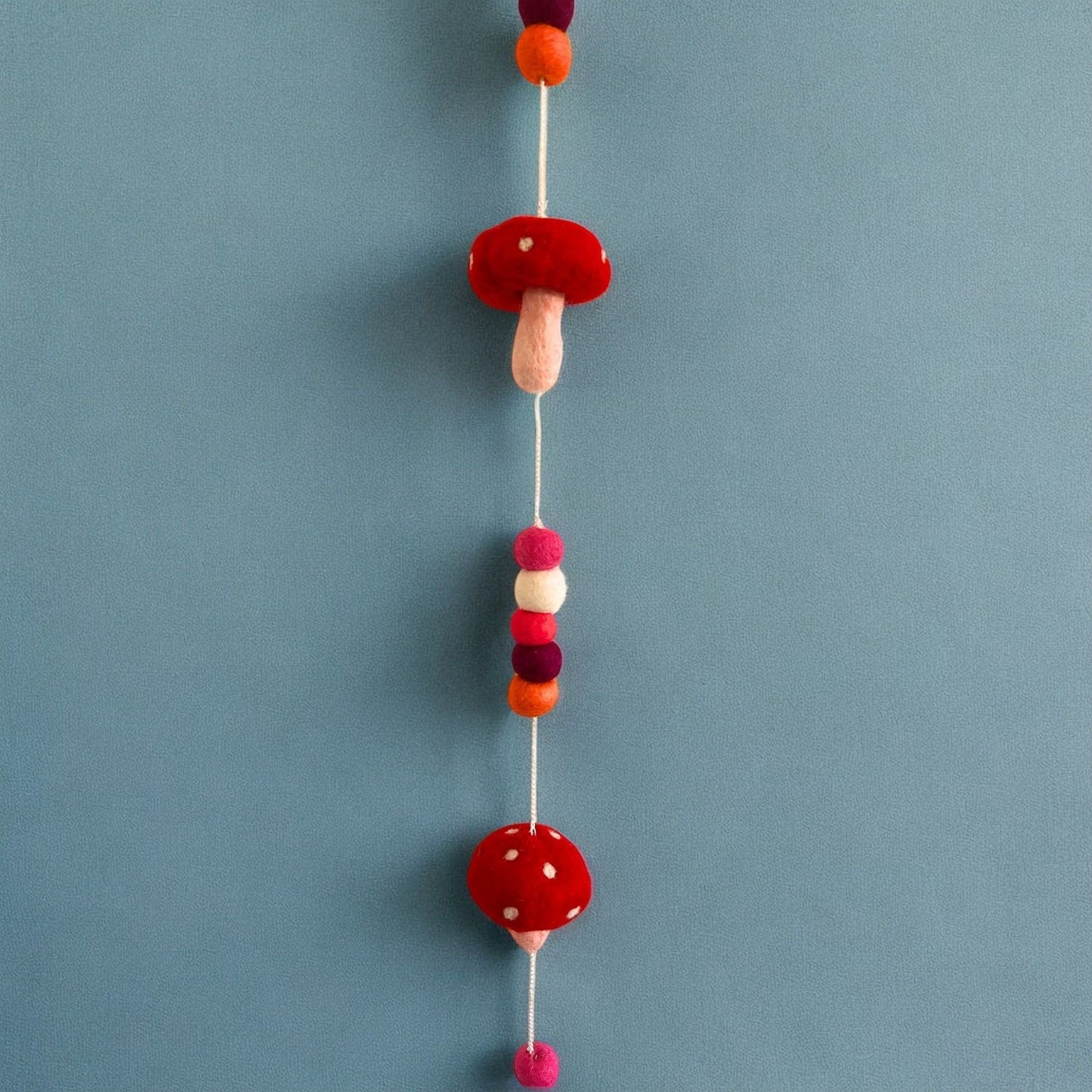 Felt Wall Hanging - Redtop Mushrooms - Luna Panther