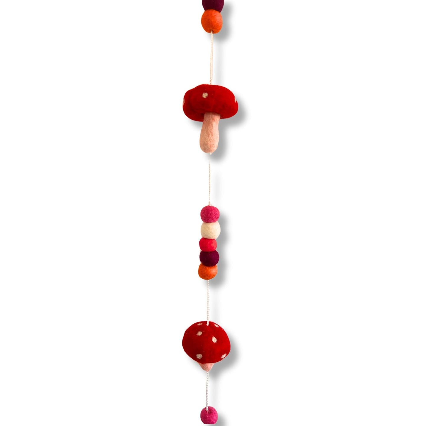 Felt Wall Hanging - Redtop Mushrooms - Luna Panther