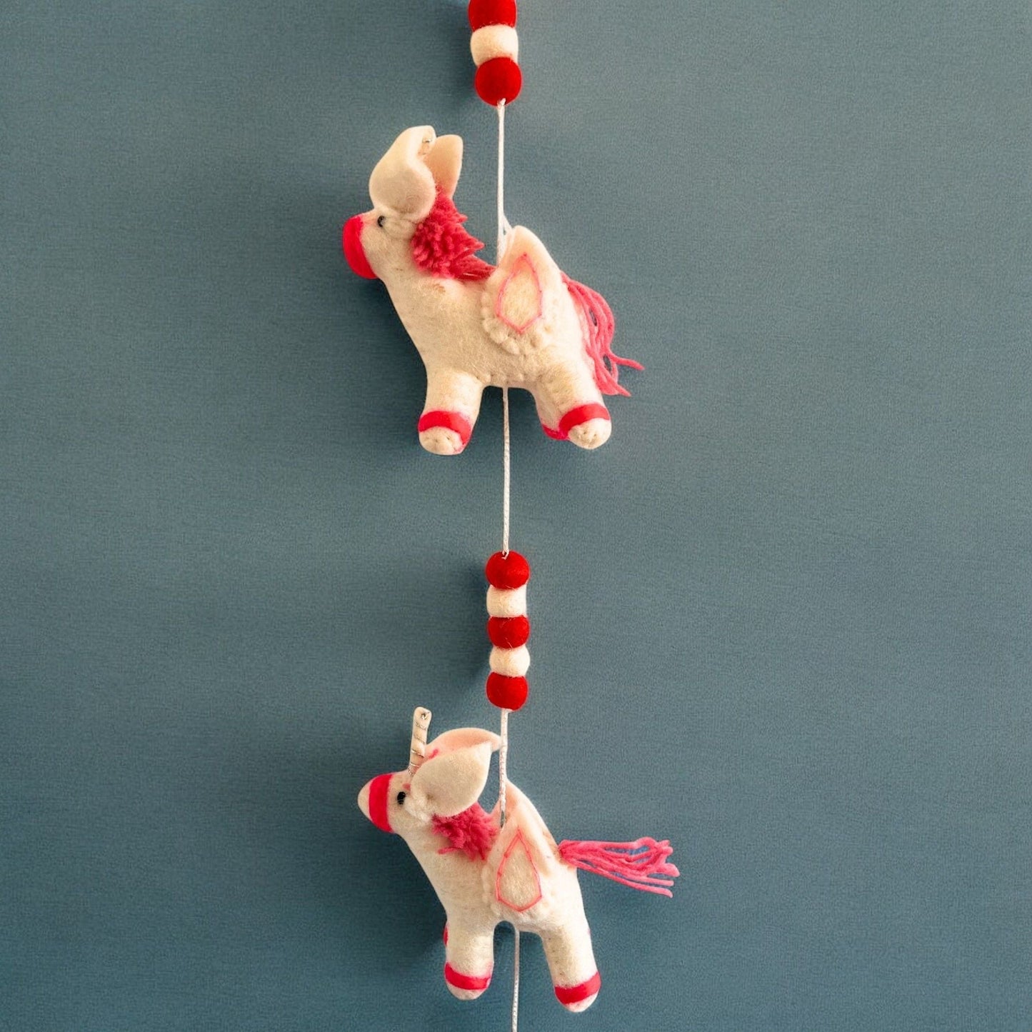 Felt Wall Hanging - Unicorns - Luna Panther
