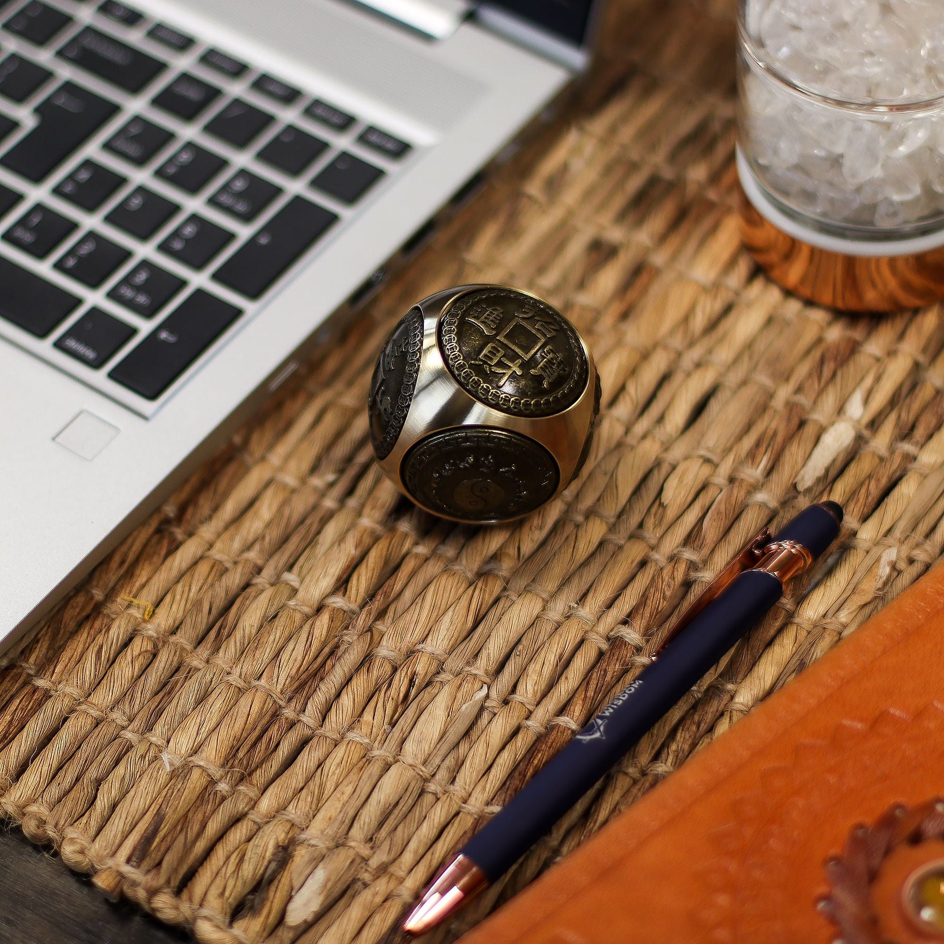 Feng Shui Fortune - Large Wealth Dice - Rounded - Luna Panther