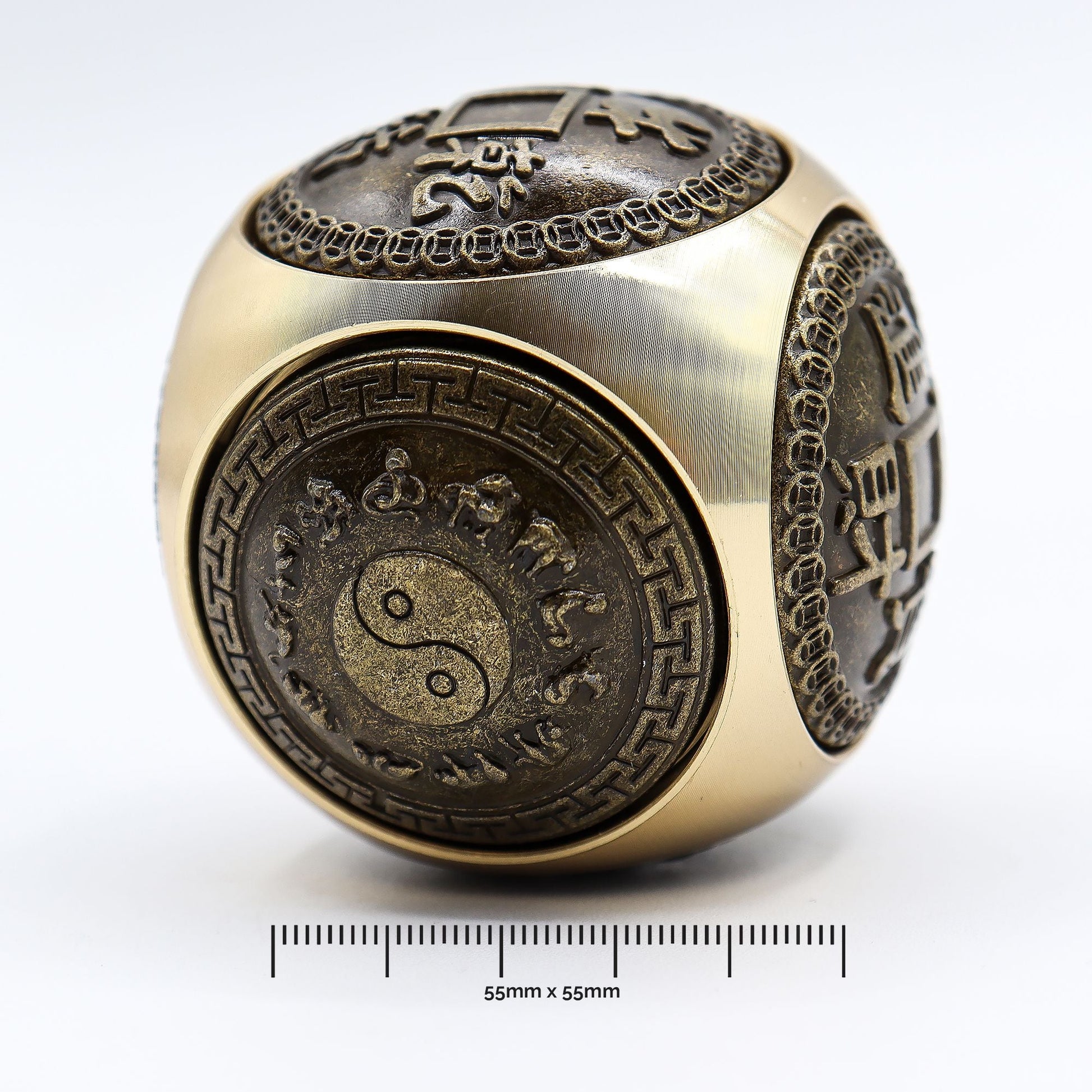 Feng Shui Fortune - Large Wealth Dice - Rounded - Luna Panther