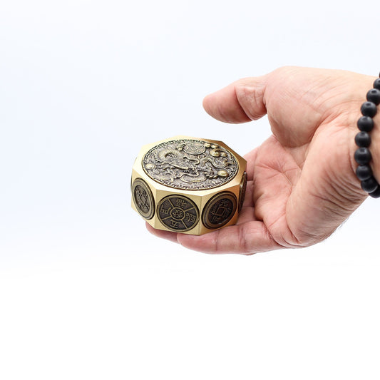 Feng Shui Fortune - Lucky Cat & Dragon - Protection & Prosperity - Luna Panther alternate view