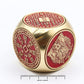Feng Shui Fortune - Red & Brass Prosperity Cube - Flat - Luna Panther