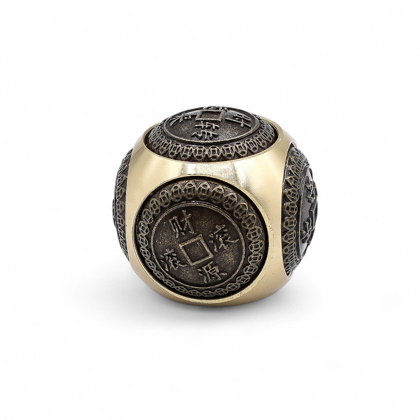 Feng Shui Fortune - Wealth Dice - Rounded - Luna Panther