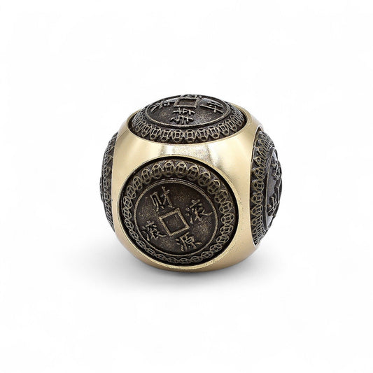 Feng Shui Fortune - Wealth Dice - Rounded - Luna Panther alternate view