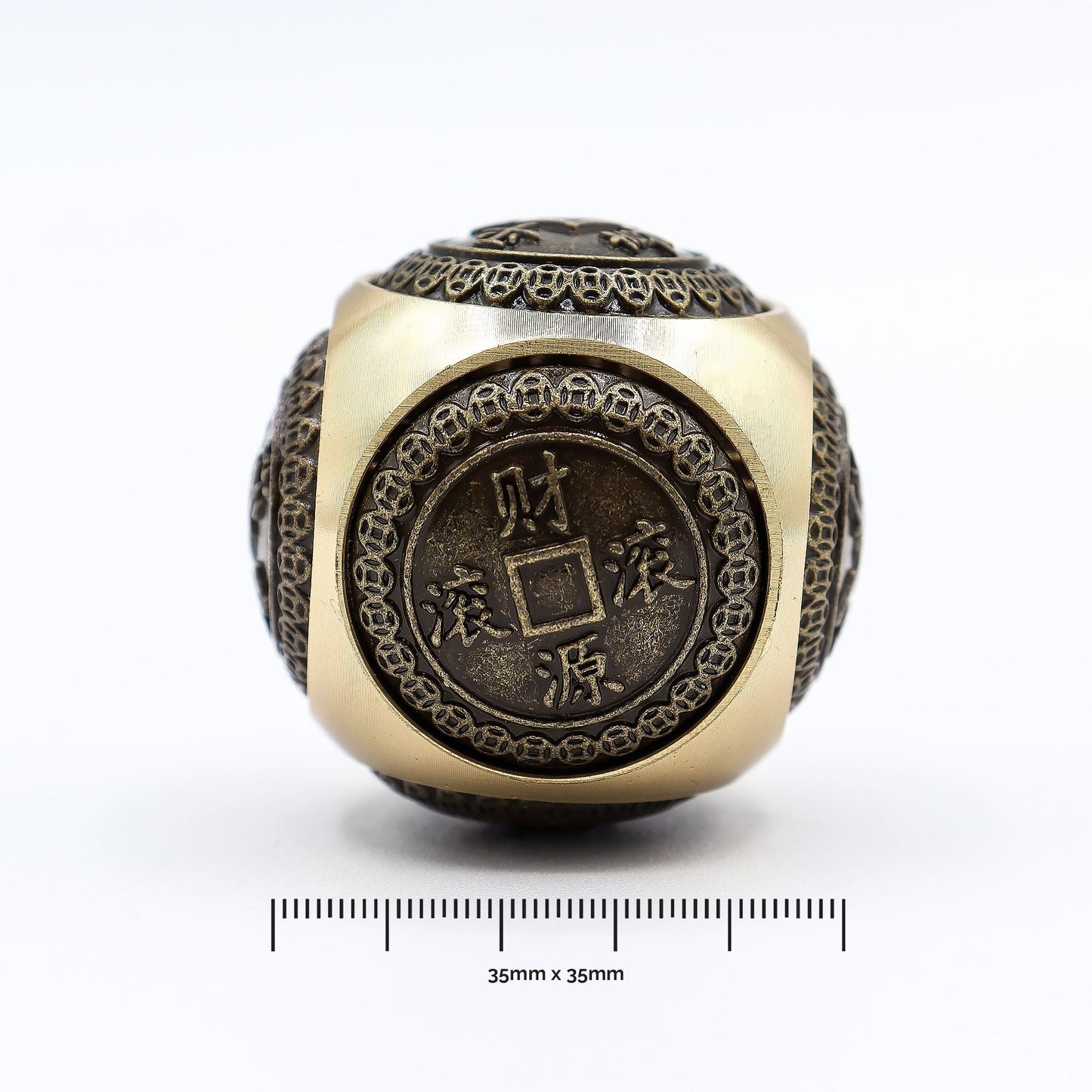 Feng Shui Fortune - Wealth Dice - Rounded - Luna Panther