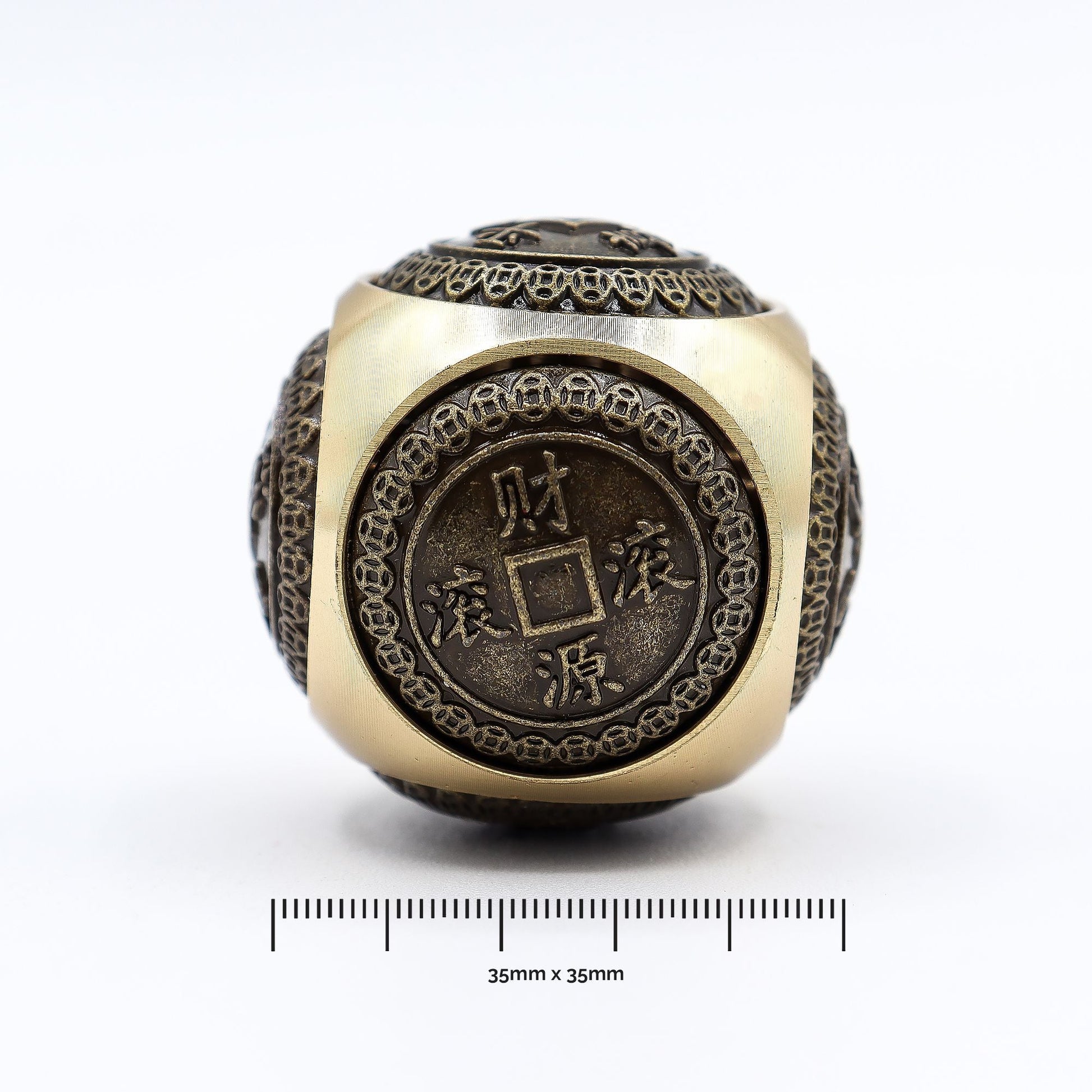 Feng Shui Fortune - Wealth Dice - Rounded - Luna Panther