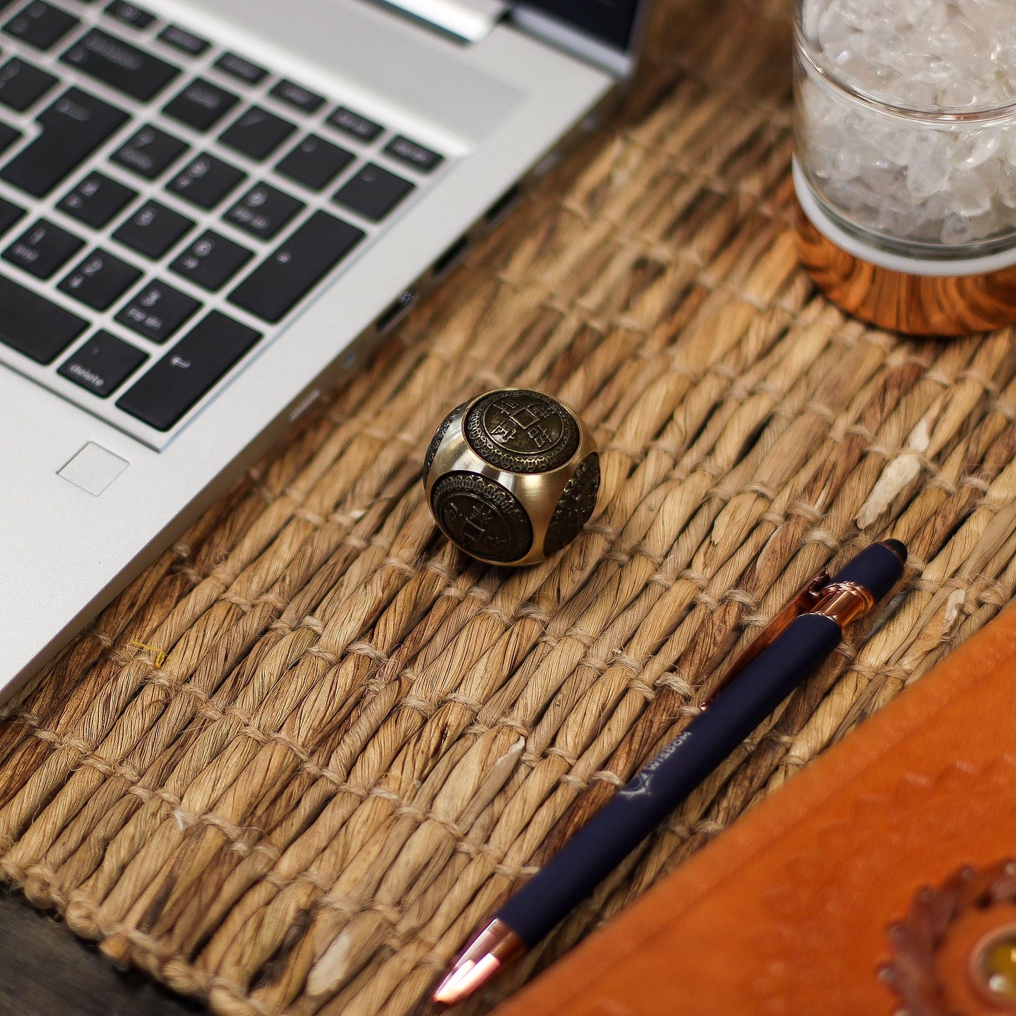 Feng Shui Fortune - Wealth Dice - Rounded - Luna Panther