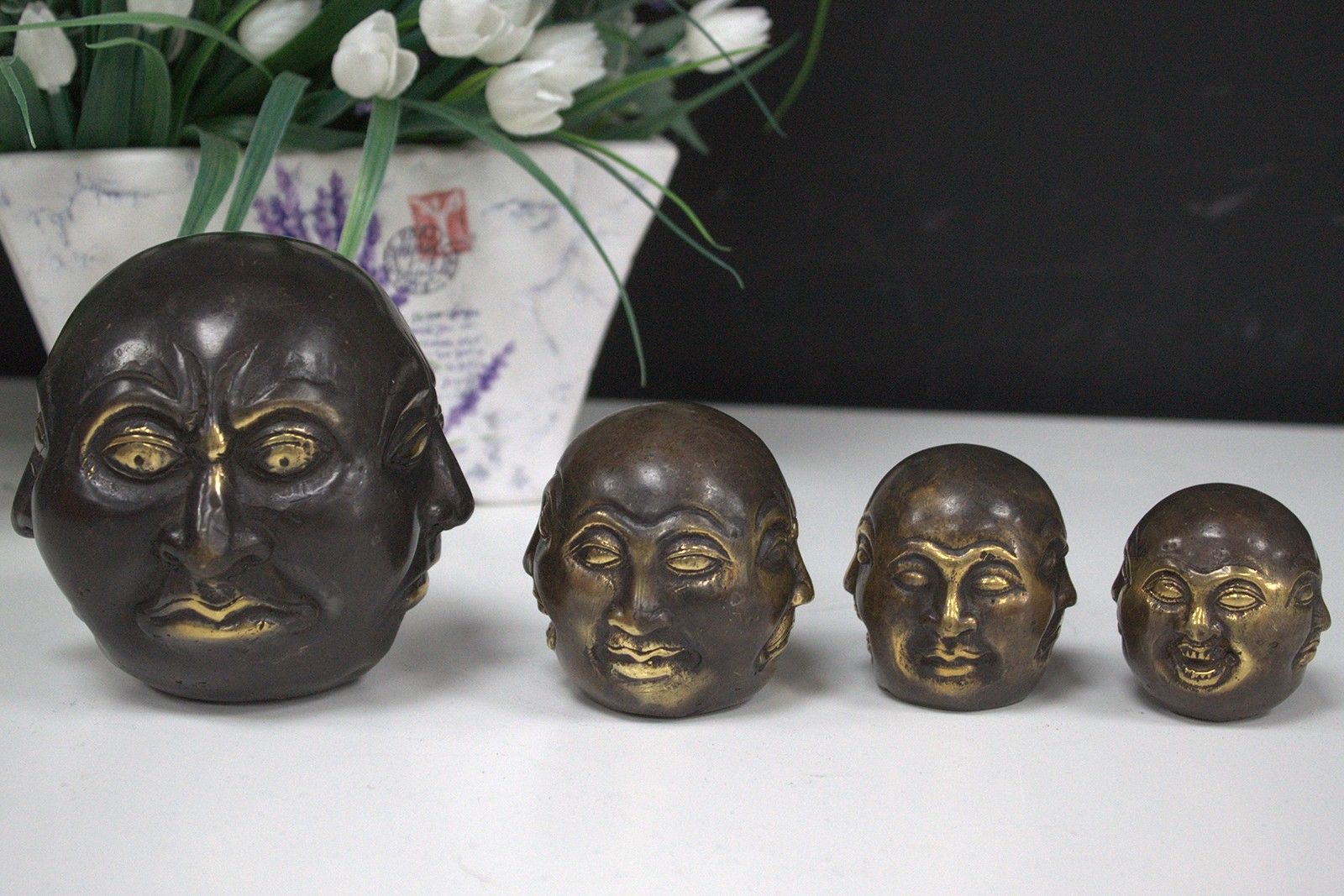 Feng Shui - Four Face Buddha - 10cm - Luna Panther