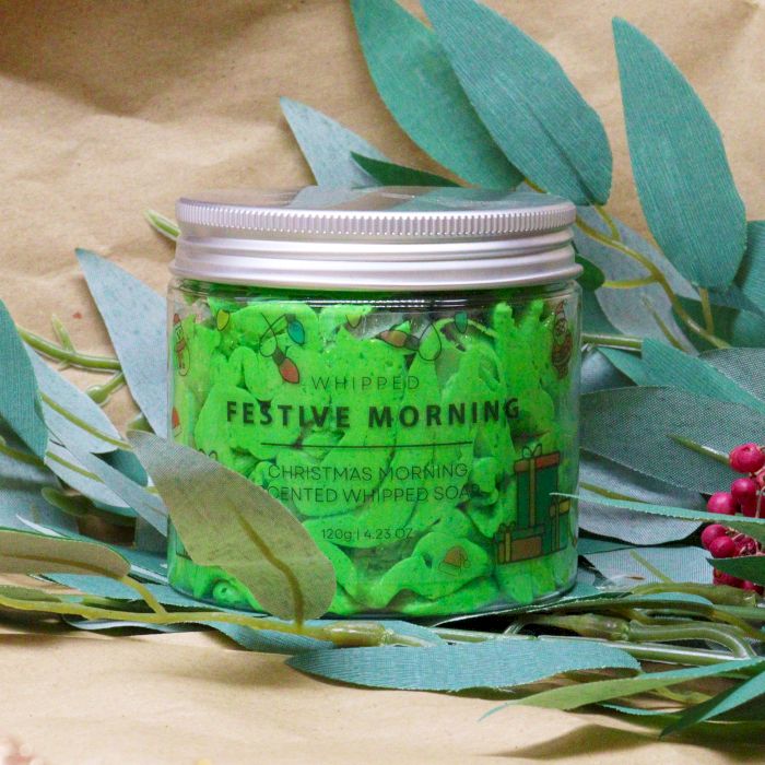 Festive Morning Whipped Soap 120 g — bath & body, image 3 of 4.