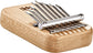 Meinl Sonic Energy Solid Kalimba - 8 notes, maple detail view 2 at Luna Panther
