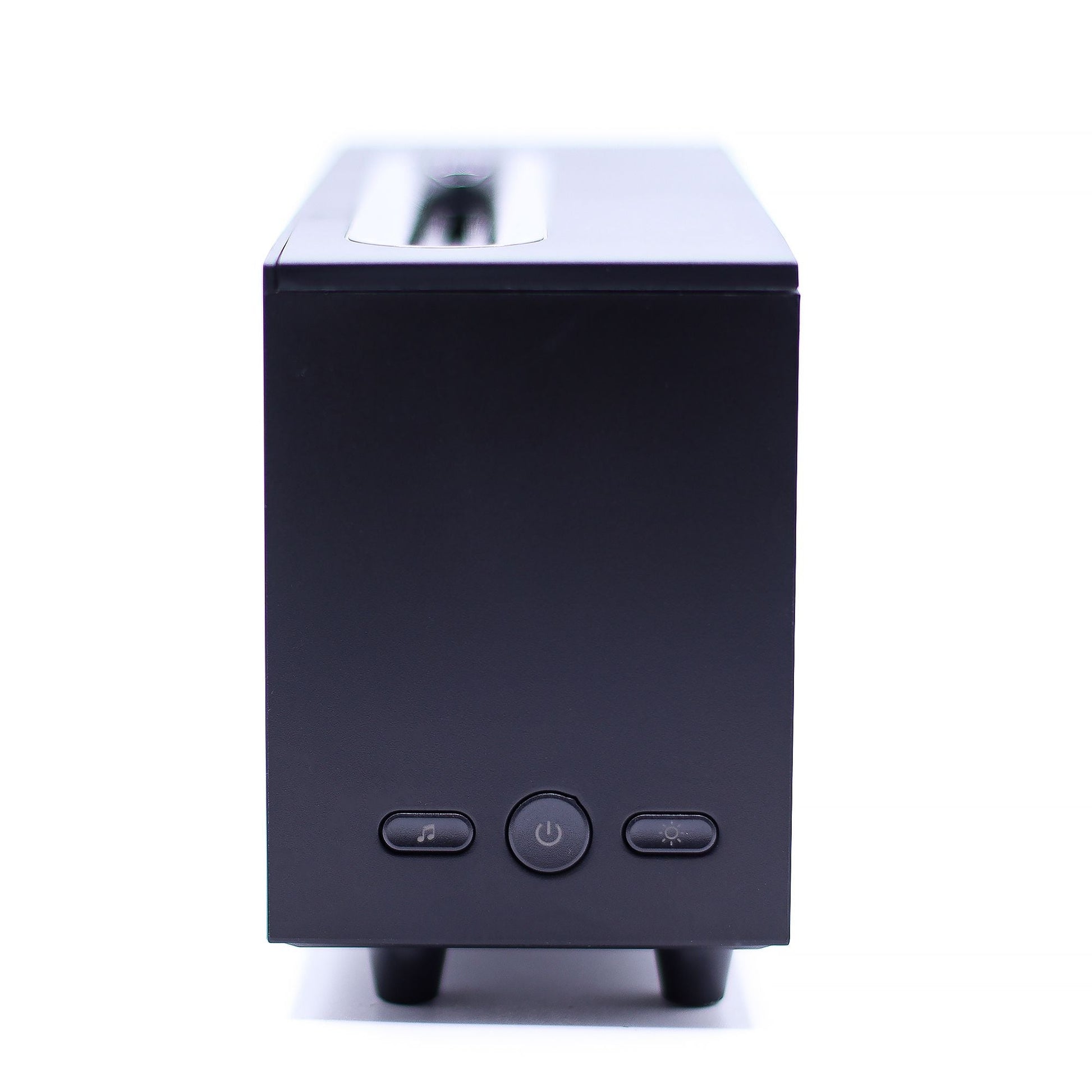 Flame Effect Aroma Diffuser with Bird Sound - Black USB - Colour Change - Luna Panther