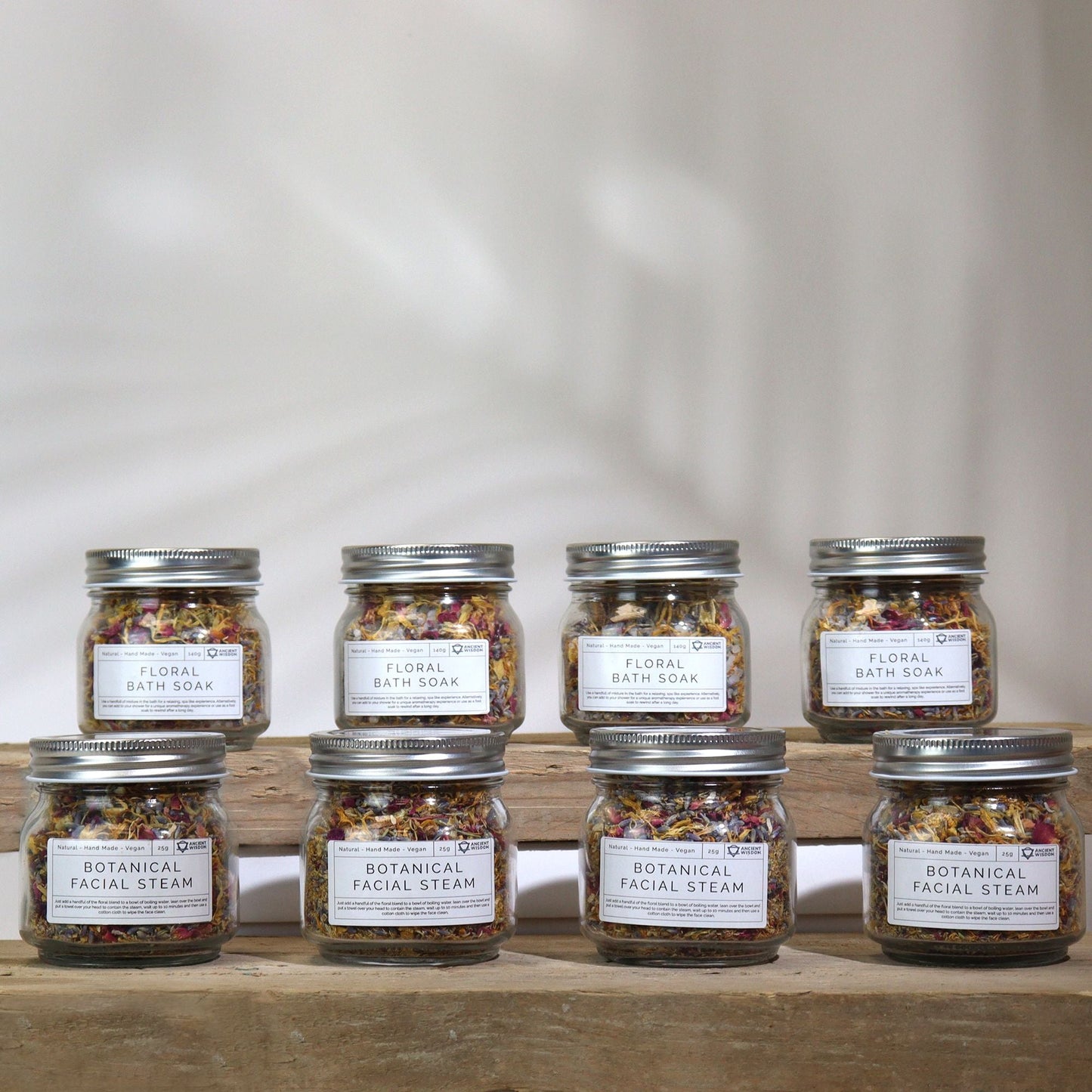 Floral Bath Soak - Natural - 140g - Luna Panther