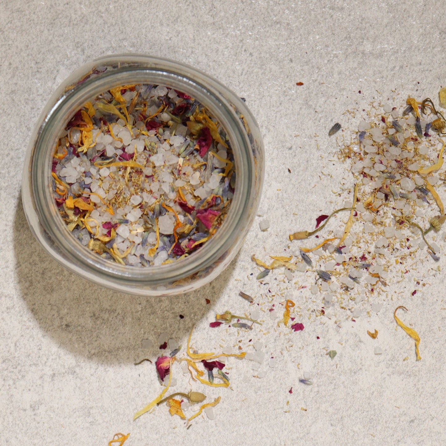 Floral Bath Soak - Natural - 140g - Luna Panther
