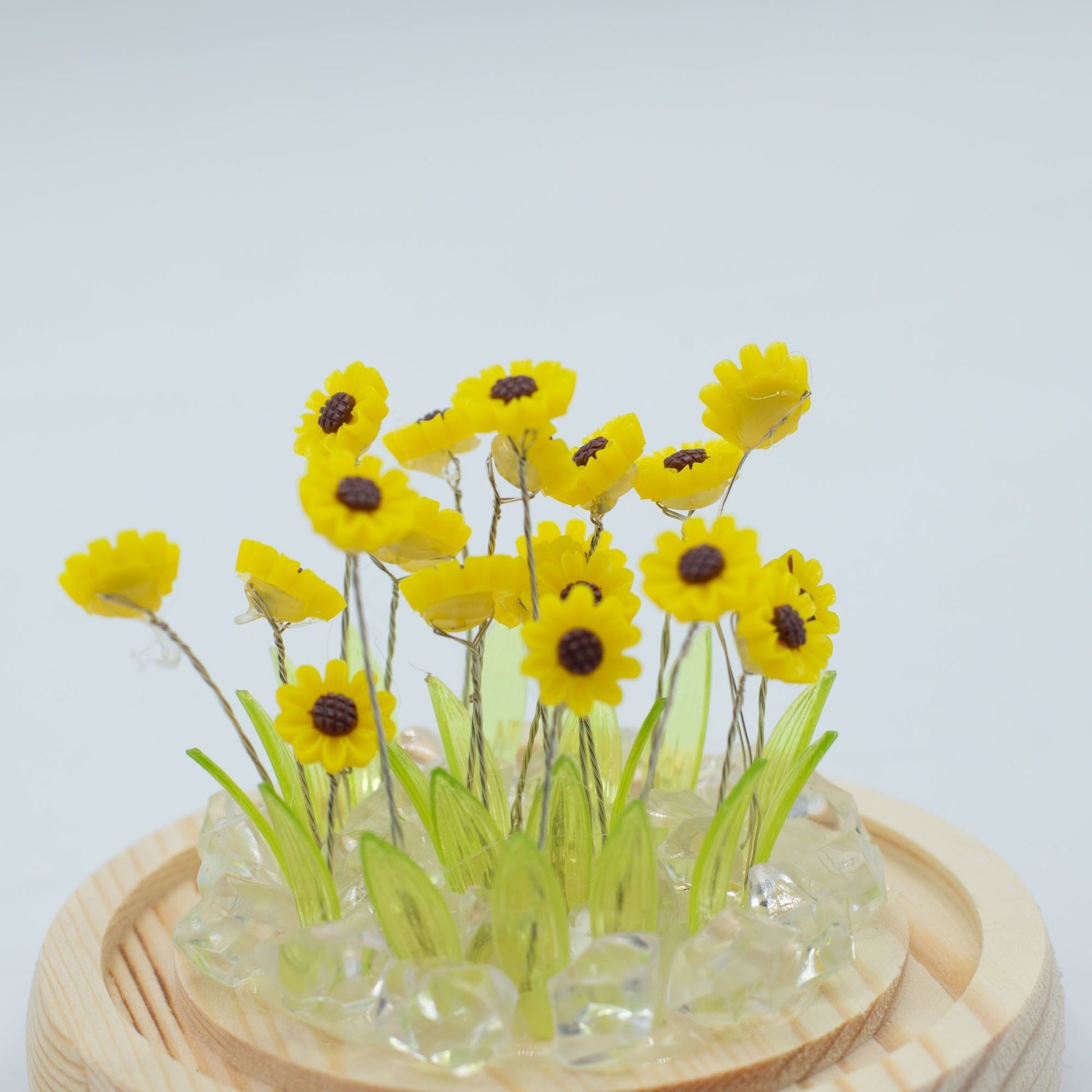 Floral Glow Garden Dome - 20 Sunflower - LED USB - Luna Panther