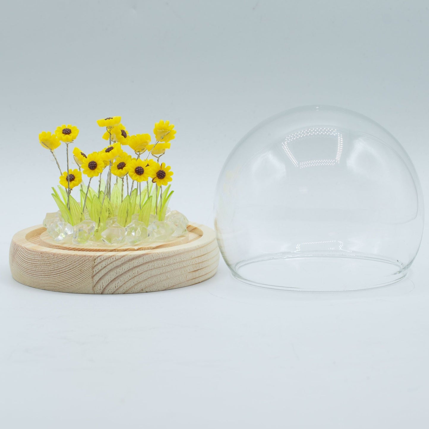 Floral Glow Garden Dome - 20 Sunflower - LED USB - Luna Panther