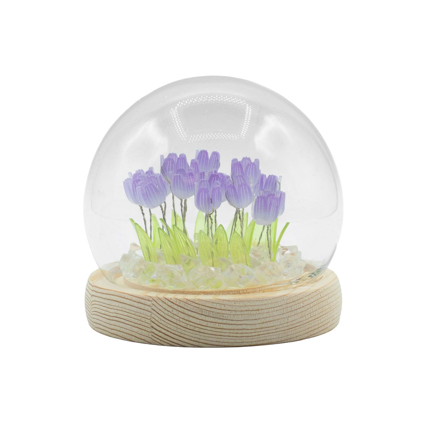 Floral Glow Garden Dome - 20 Tulips - LED USB - Luna Panther