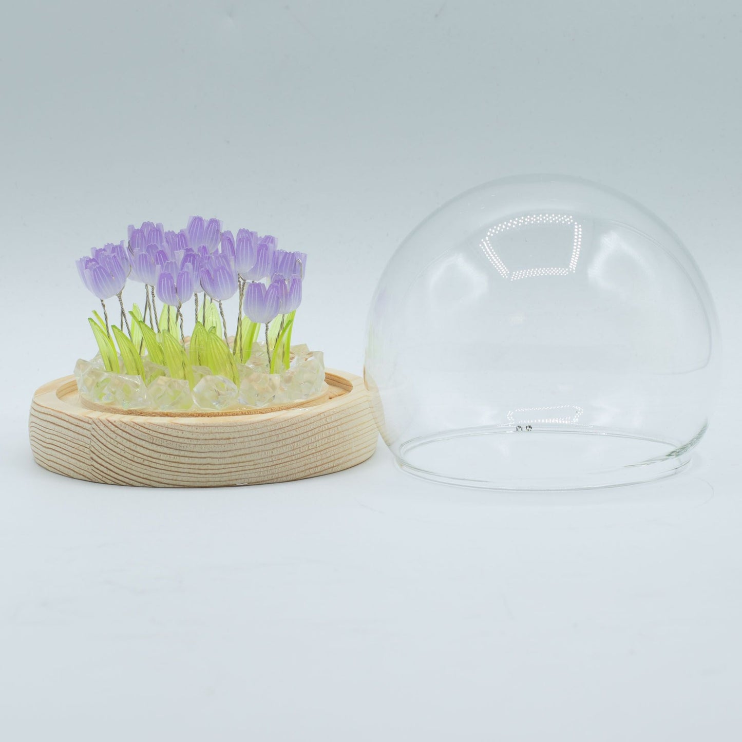 Floral Glow Garden Dome - 20 Tulips - LED USB - Luna Panther