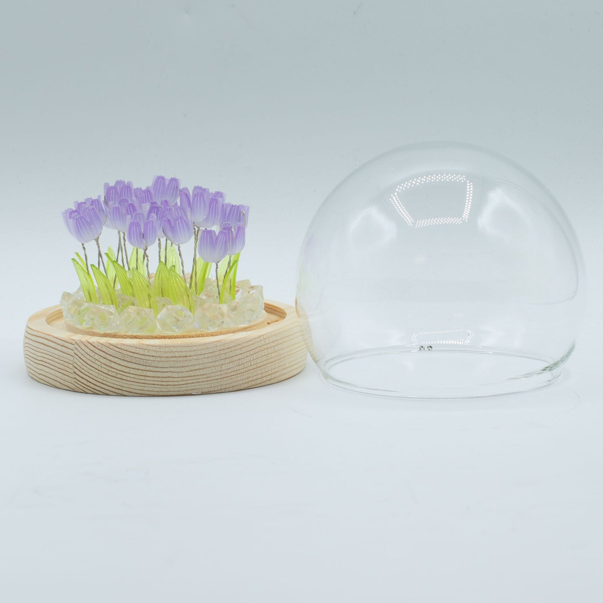 Floral Glow Garden Dome - 20 Tulips - LED USB - Luna Panther