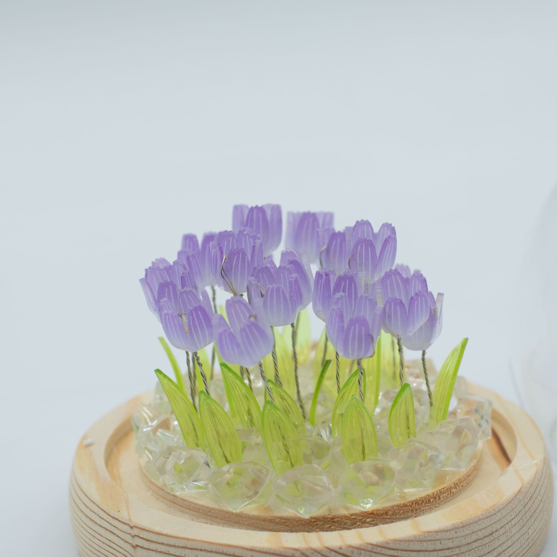 Floral Glow Garden Dome - 20 Tulips - LED USB - Luna Panther