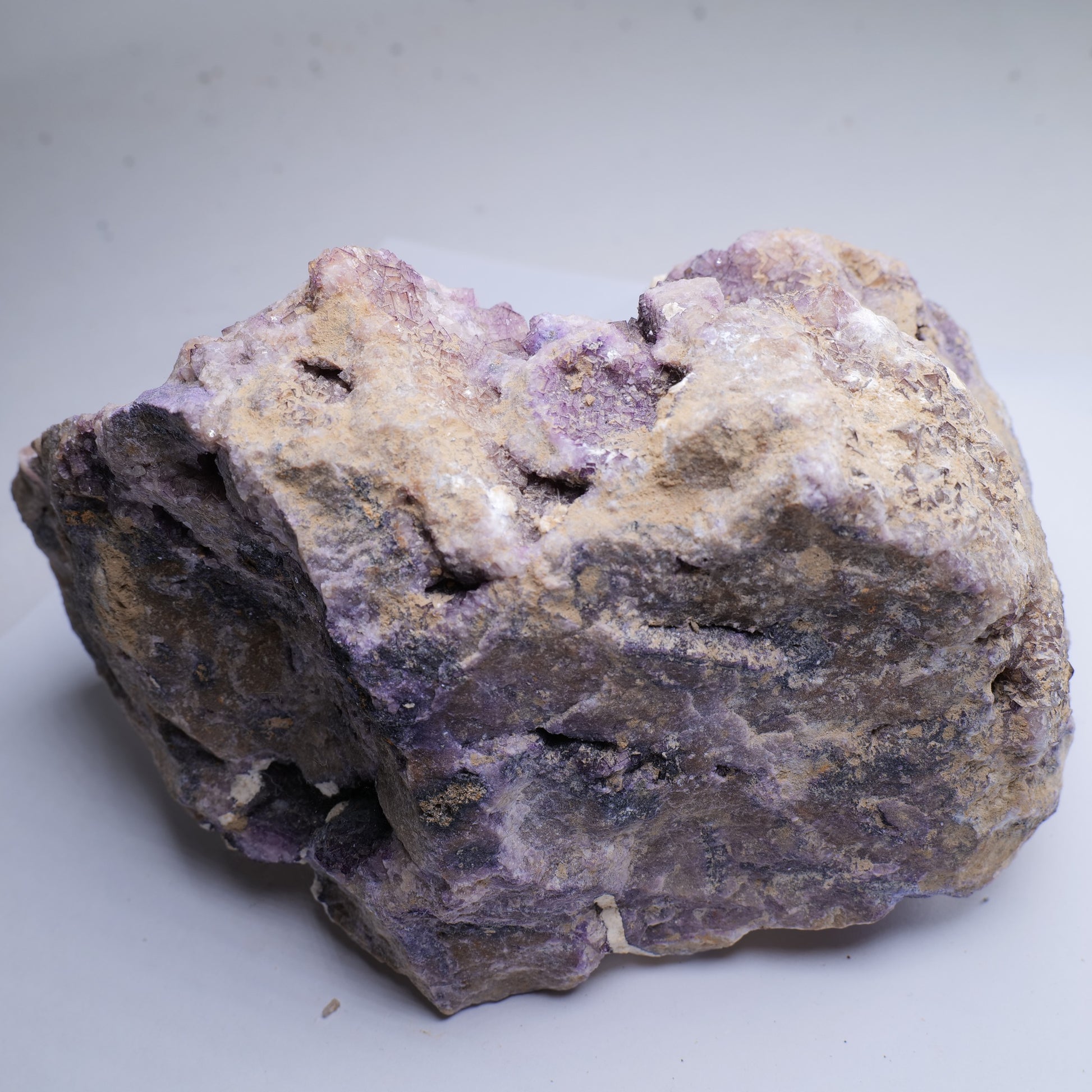 Fluorite & Baryte from Milldam Mine, Great Hucklow, UK - 1566g