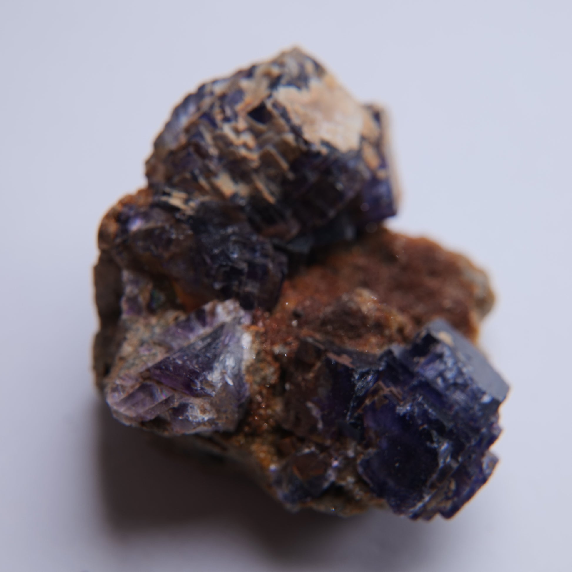 Fluorite from Givet, Ardennes, France - 55.19g