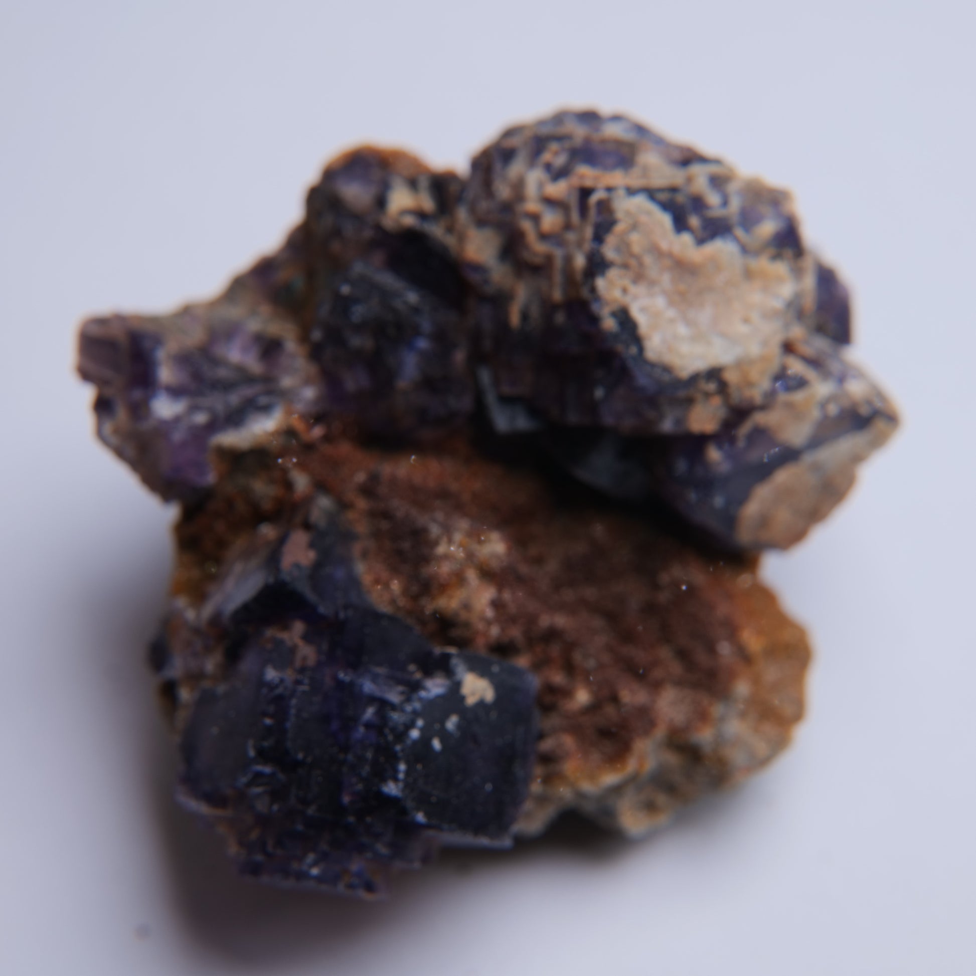 Fluorite from Givet, Ardennes, France - 55.19g