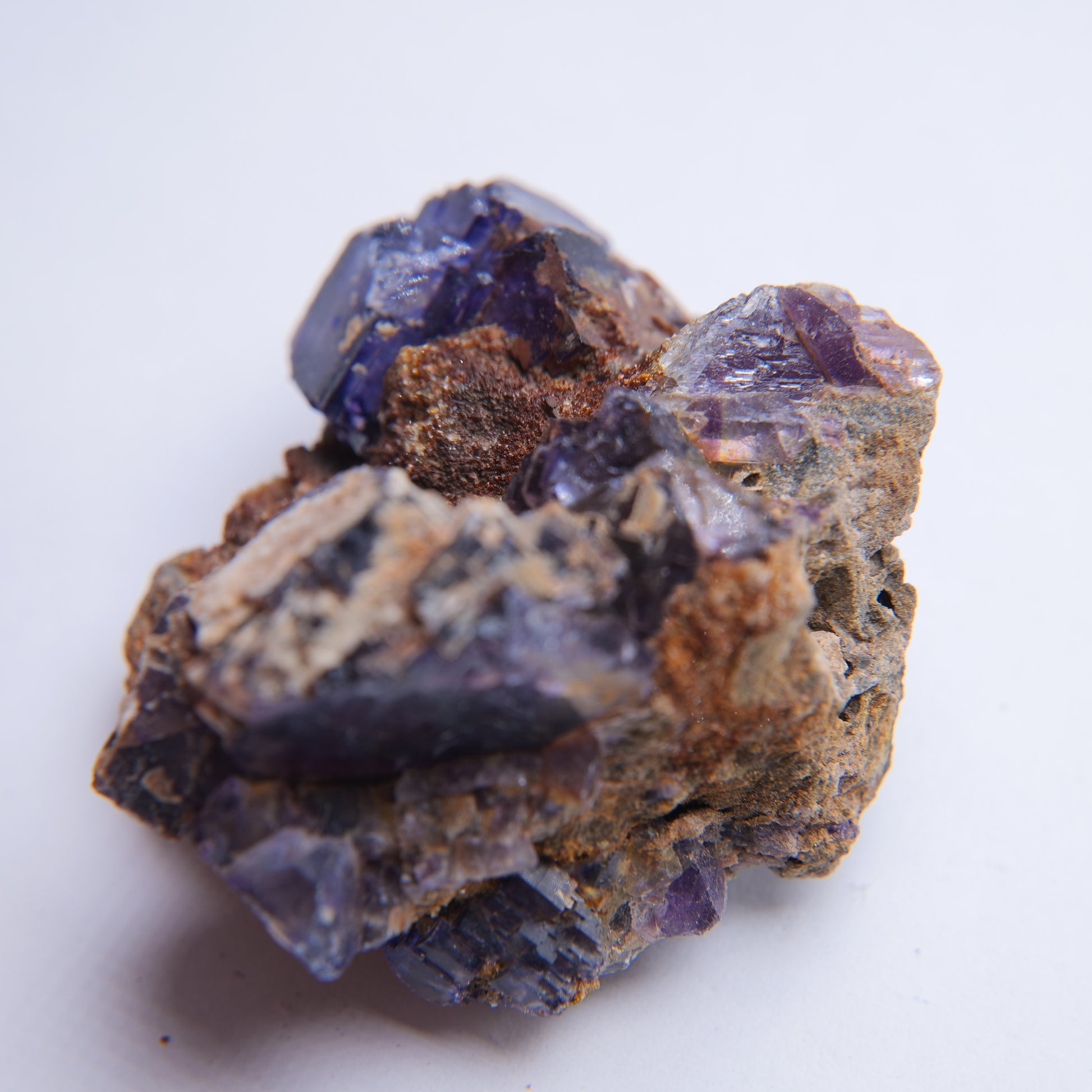 Fluorite from Givet, Ardennes, France - 55.19g