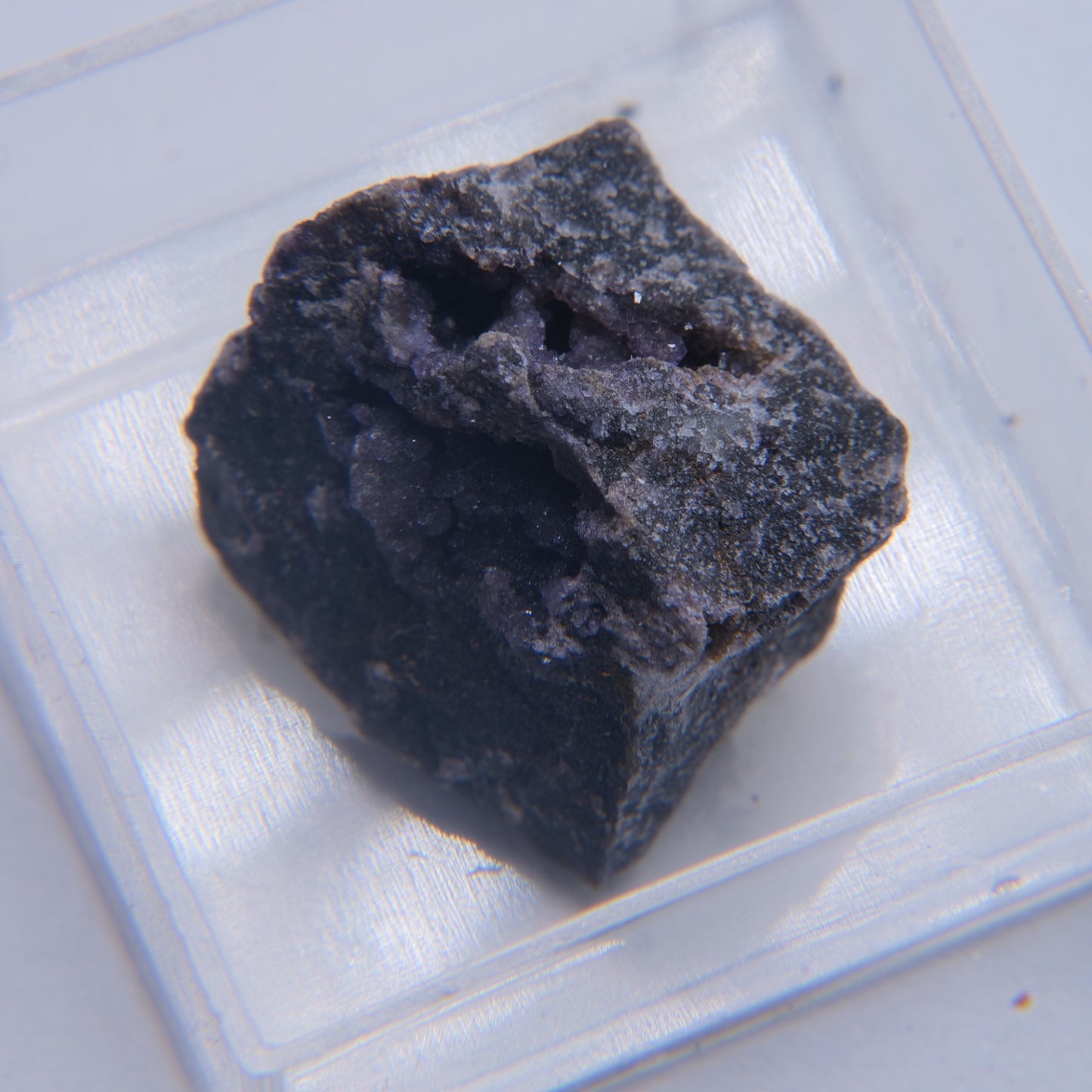 Fluorite from Ladywash Mine, Eyam, Derbyshire - 4.09g