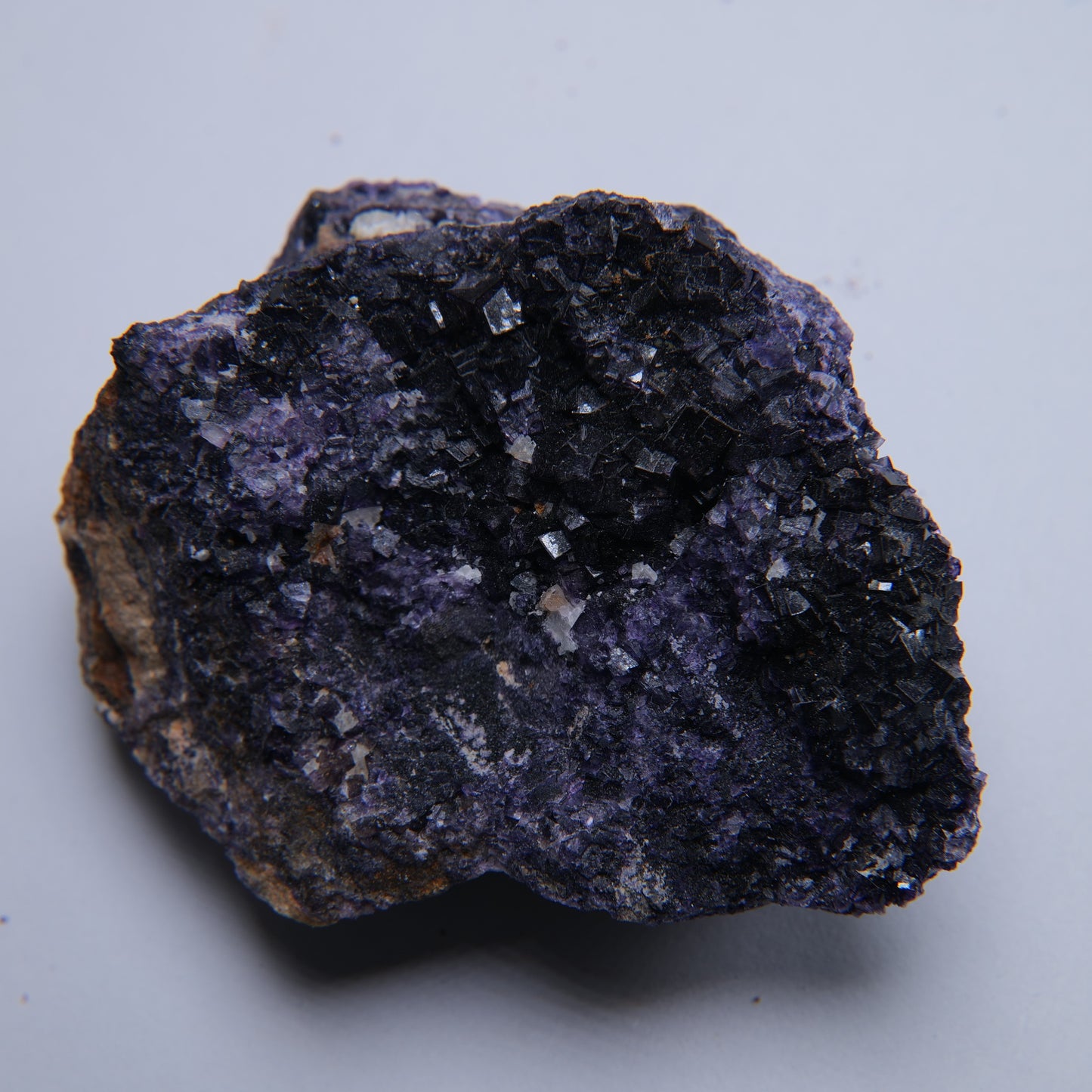 Fluorite from Mill Dam Mine dumps, near Stoney Middleton, UK - 94g