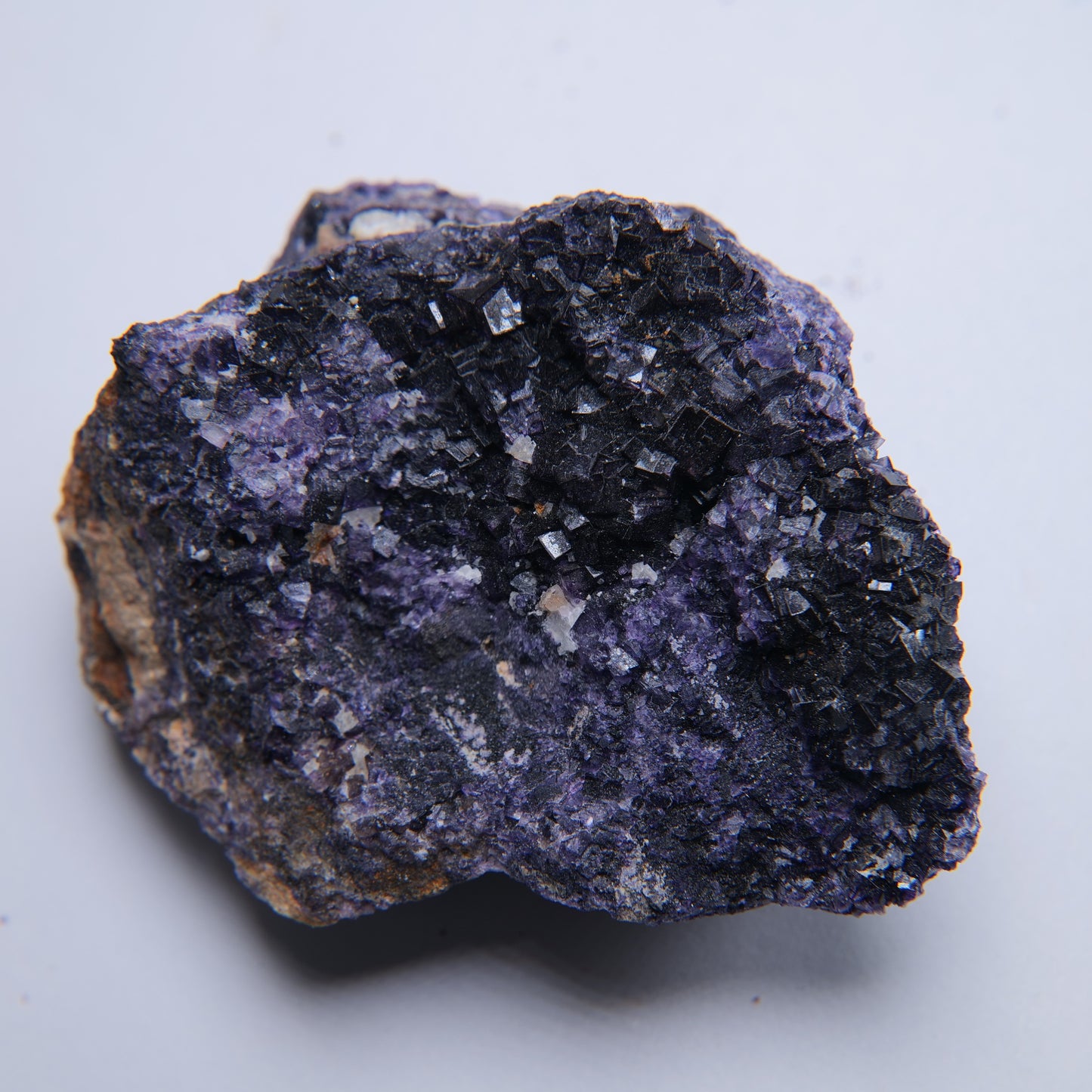 Fluorite from Mill Dam Mine dumps, near Stoney Middleton, UK - 94g