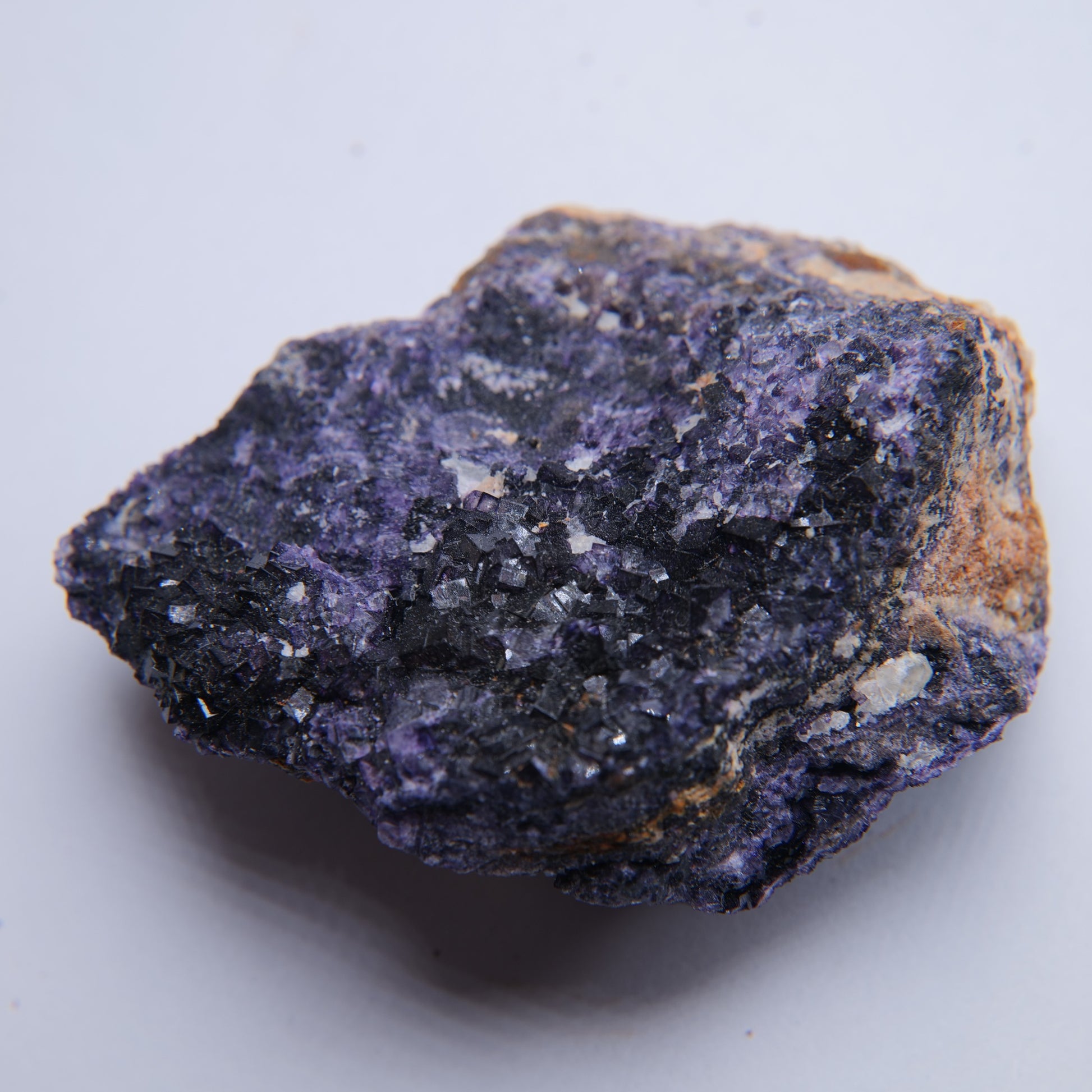 Fluorite from Mill Dam Mine dumps, near Stoney Middleton, UK - 94g