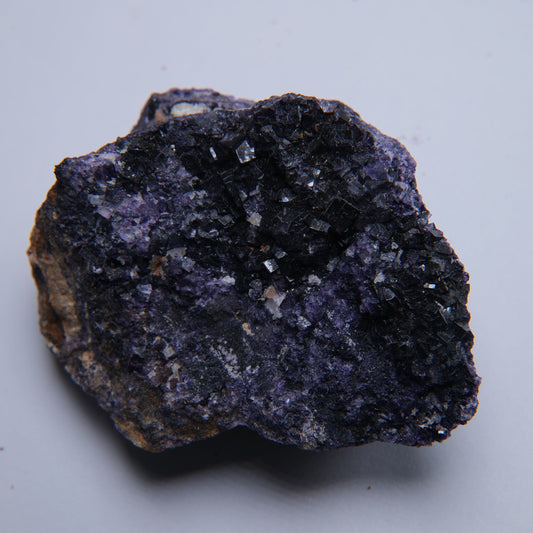 Fluorite from Mill Dam Mine Dumps, near Stoney Middleton, UK - 94g - Luna Panther