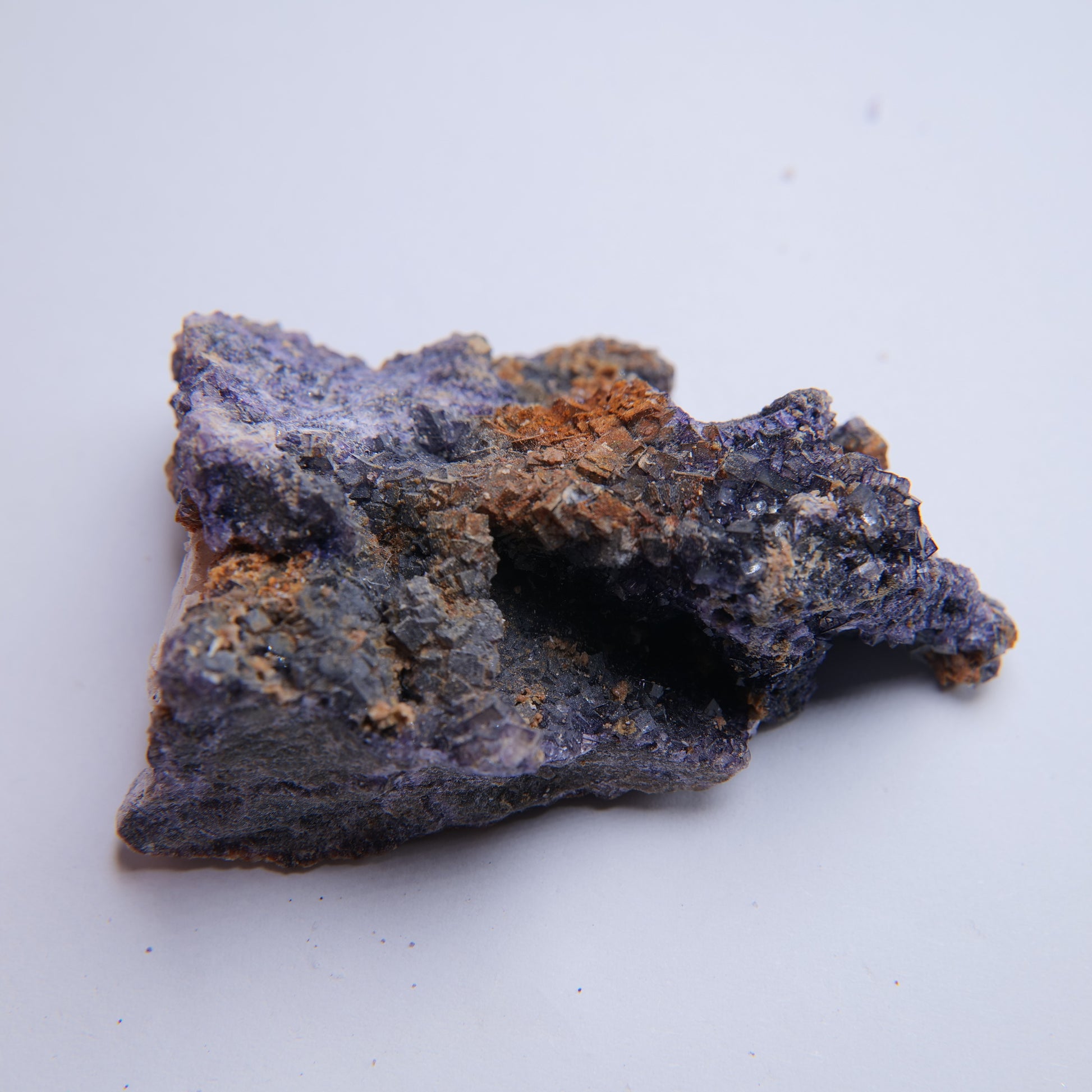 Fluorite from Milldam Mine Dump, Derbyshire, UK - 78.27g