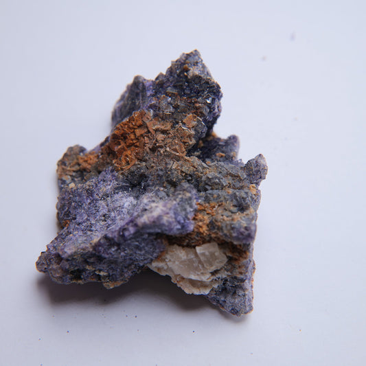 Fluorite from Milldam Mine Dump, Derbyshire, UK - 78.27g - Luna Panther alternate view