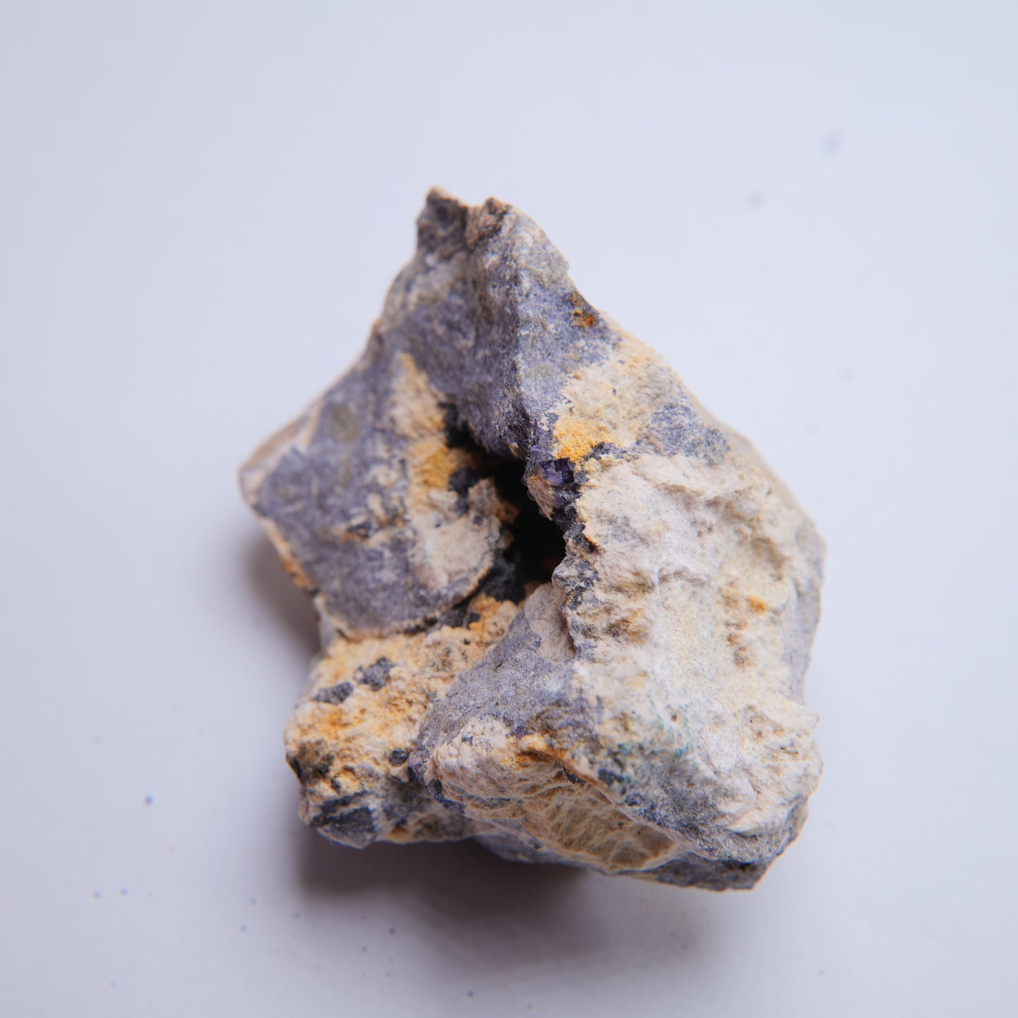 Fluorite from Milldam Mine Dump, Derbyshire, UK - 82.34g