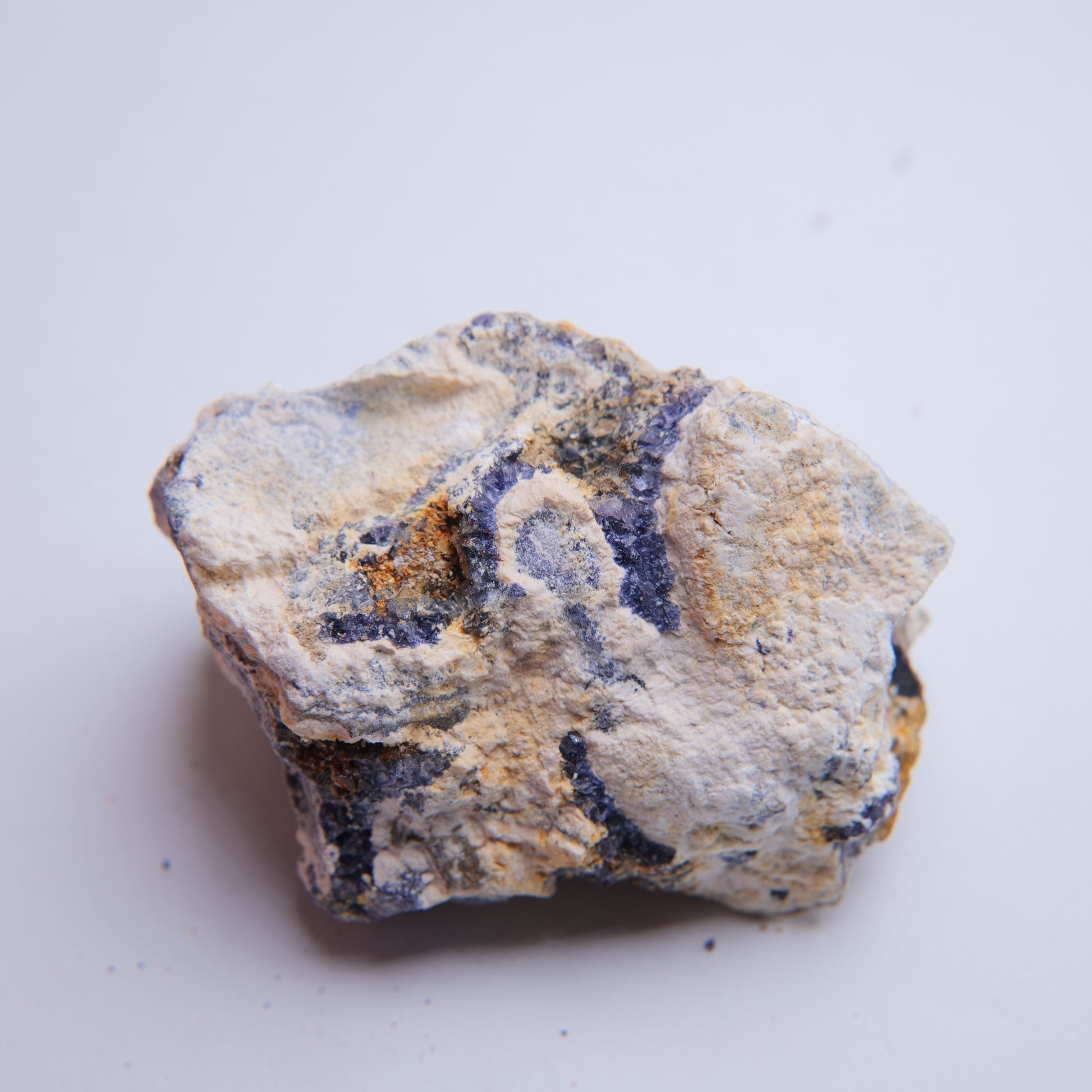 Fluorite from Milldam Mine Dump, Derbyshire, UK - 82.34g