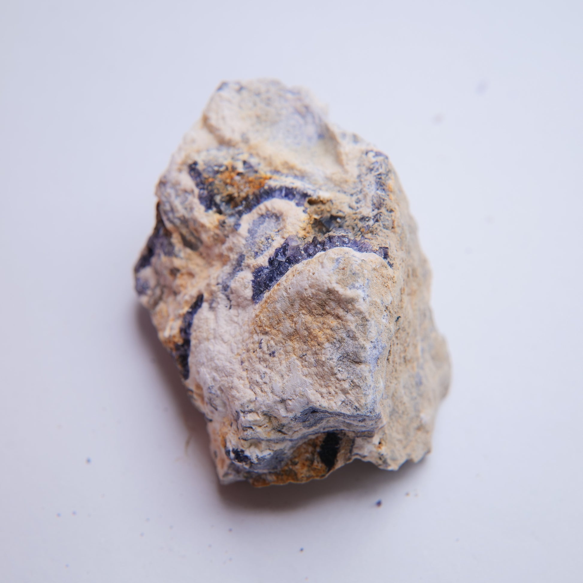 Fluorite from Milldam Mine Dump, Derbyshire, UK - 82.34g
