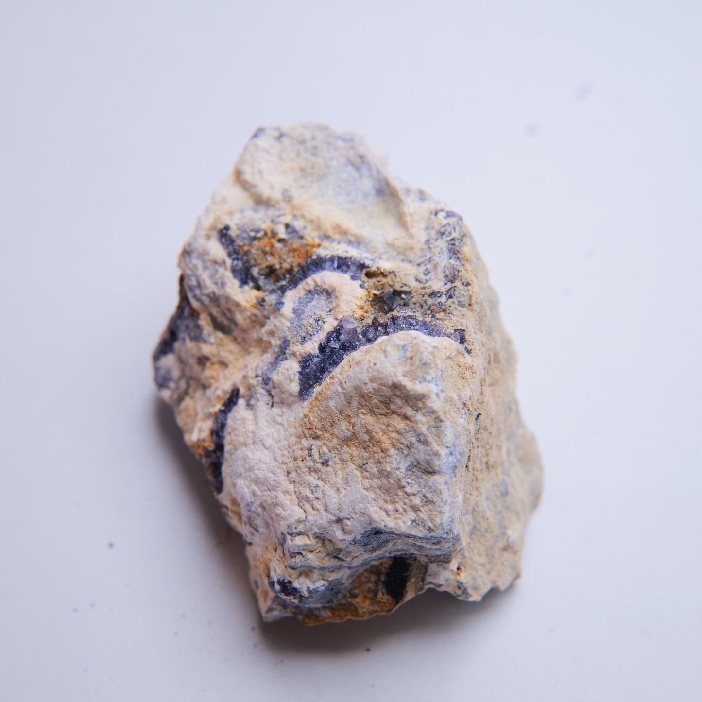 Fluorite from Milldam Mine Dump, Derbyshire, UK - 82.34g