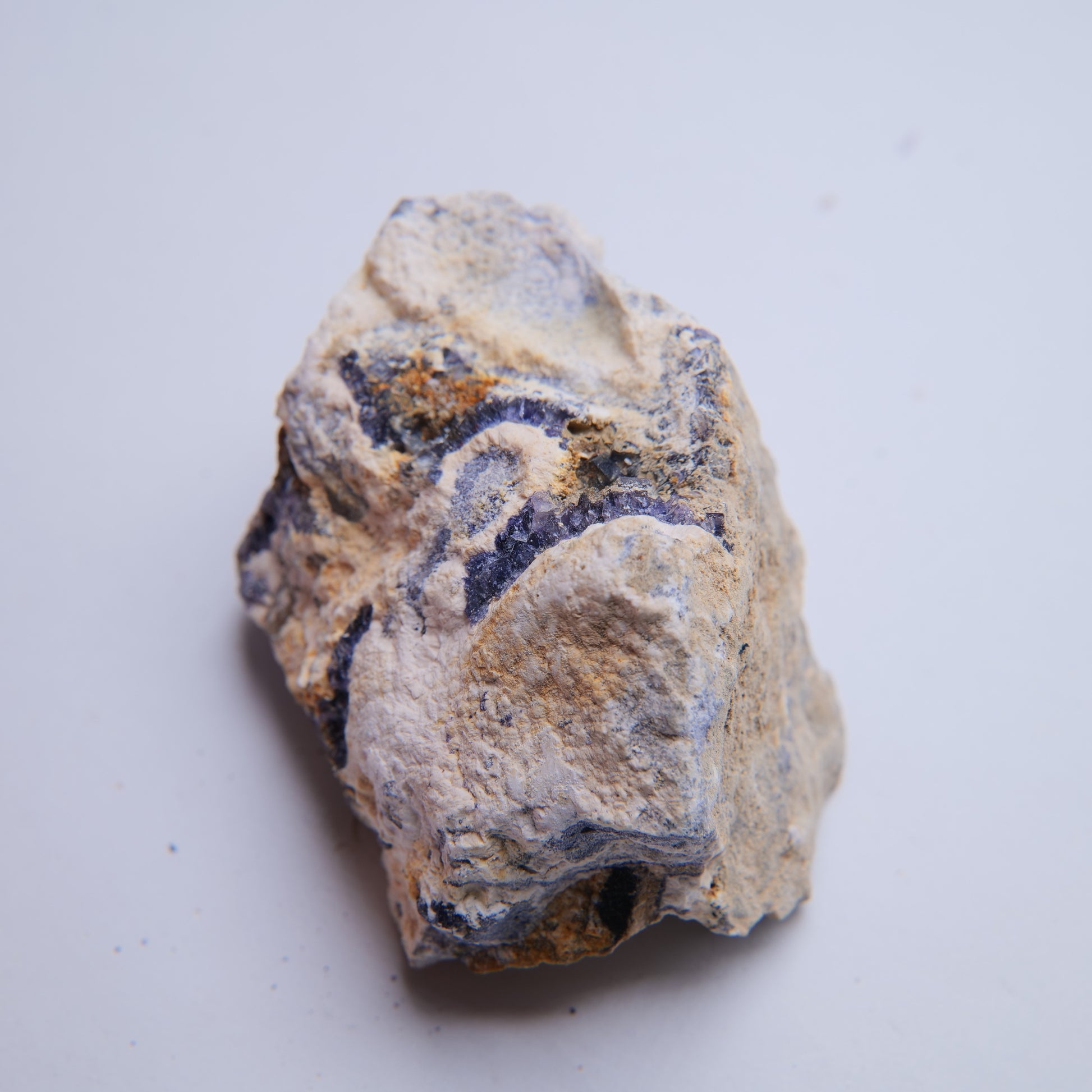 Fluorite from Milldam Mine Dump, Derbyshire, UK - 82.34g