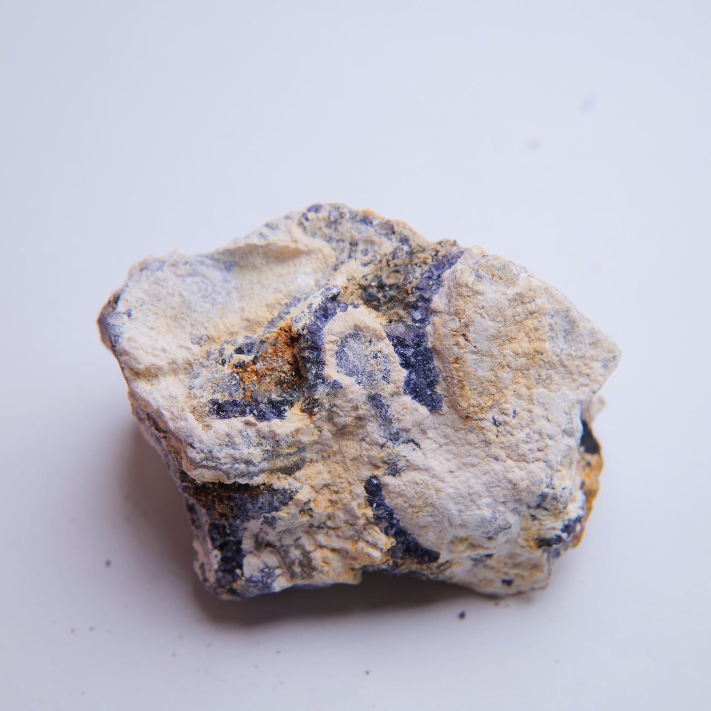 Fluorite from Milldam Mine Dump, Derbyshire, UK - 82.34g — minerals, image 4 of 7.