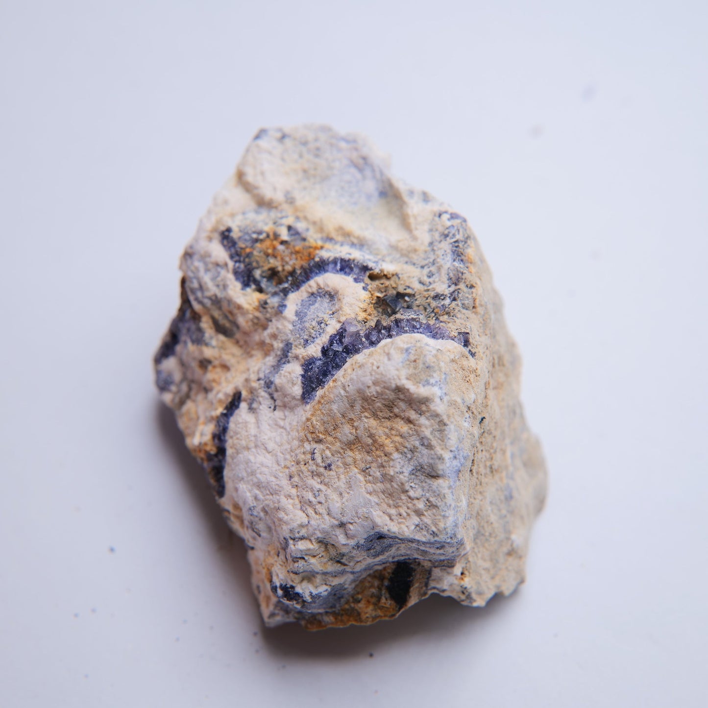 Fluorite from Milldam Mine Dump, Derbyshire, UK - 82.34g — minerals, image 6 of 7.