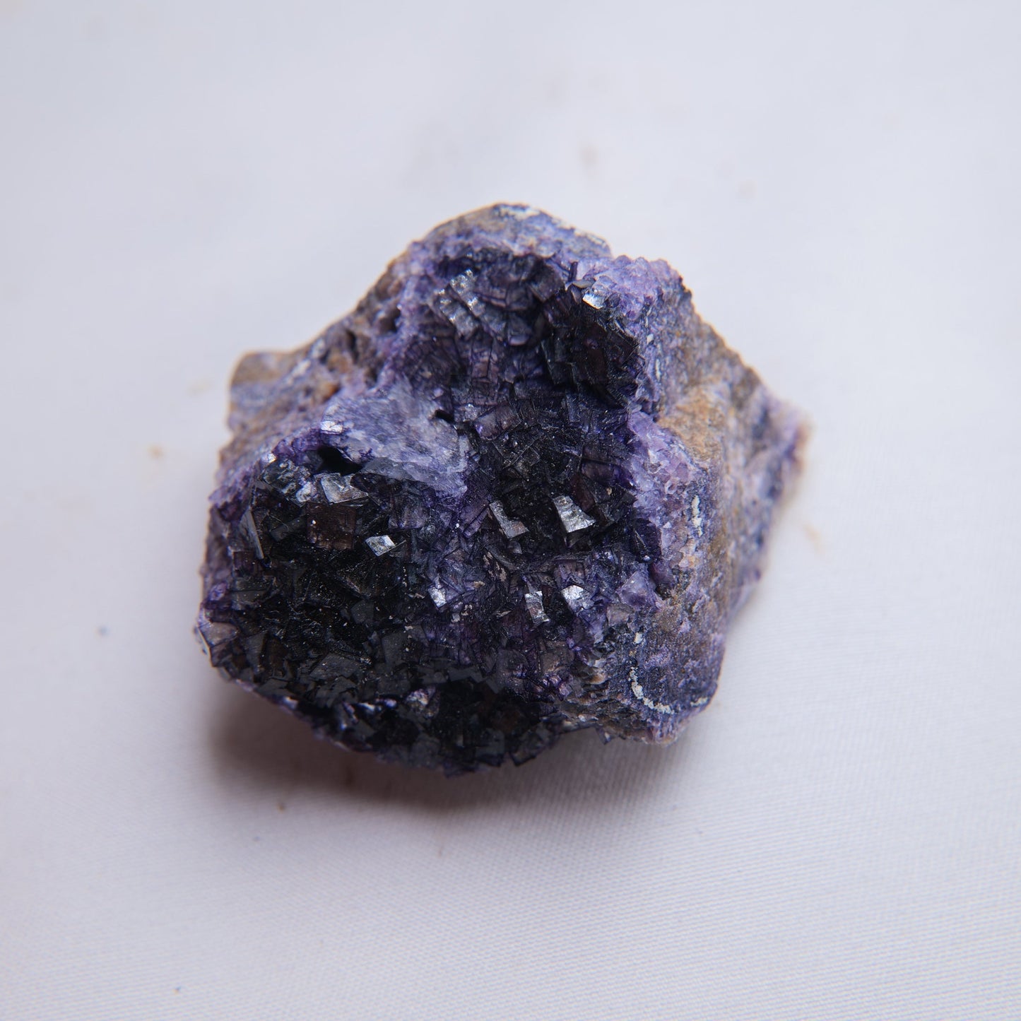 Fluorite from Milldam Mine, Great Hucklow, UK - 68g — minerals, image 6 of 7.