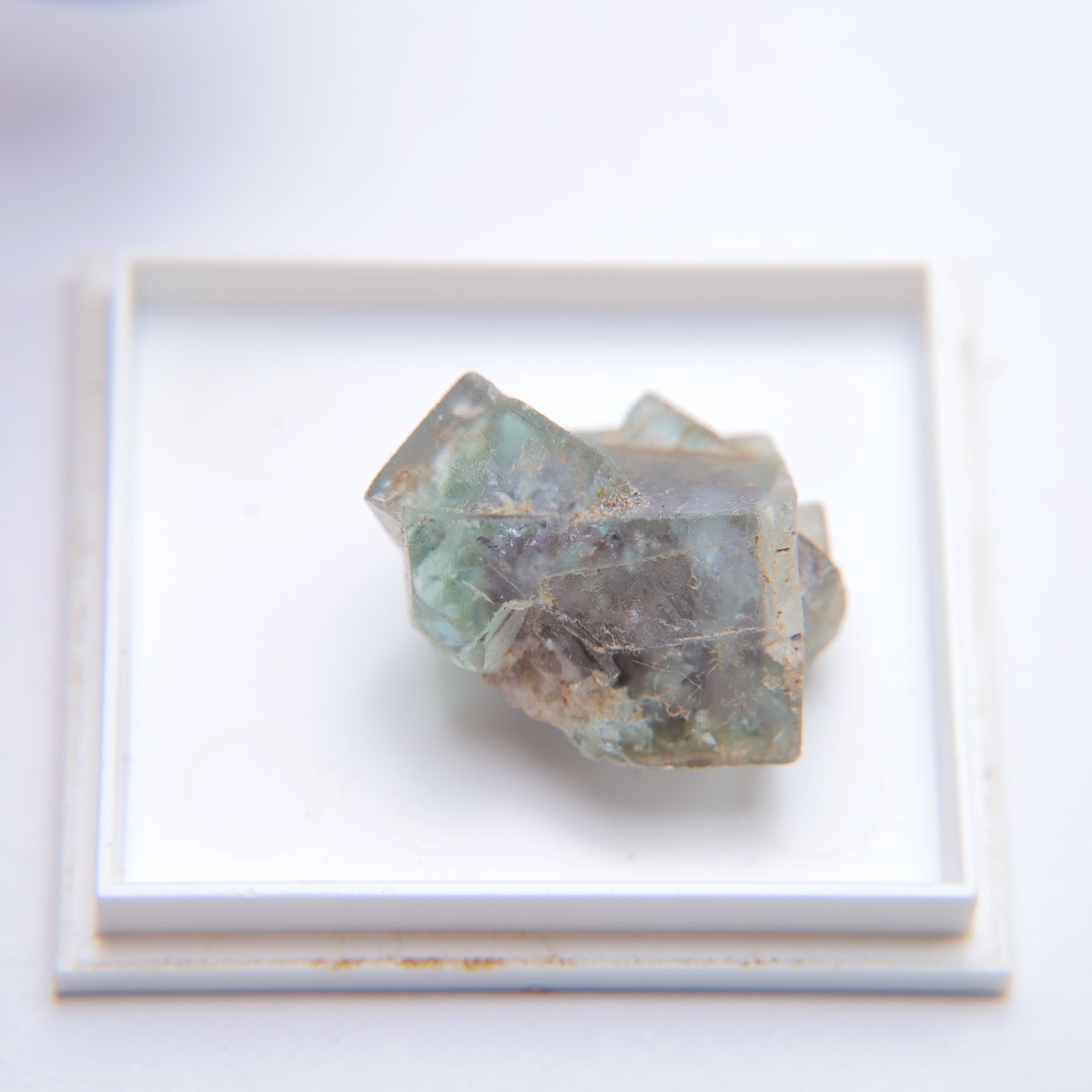 Fluorite & Quartz from Weardale, County Durham, UK - 4.3g