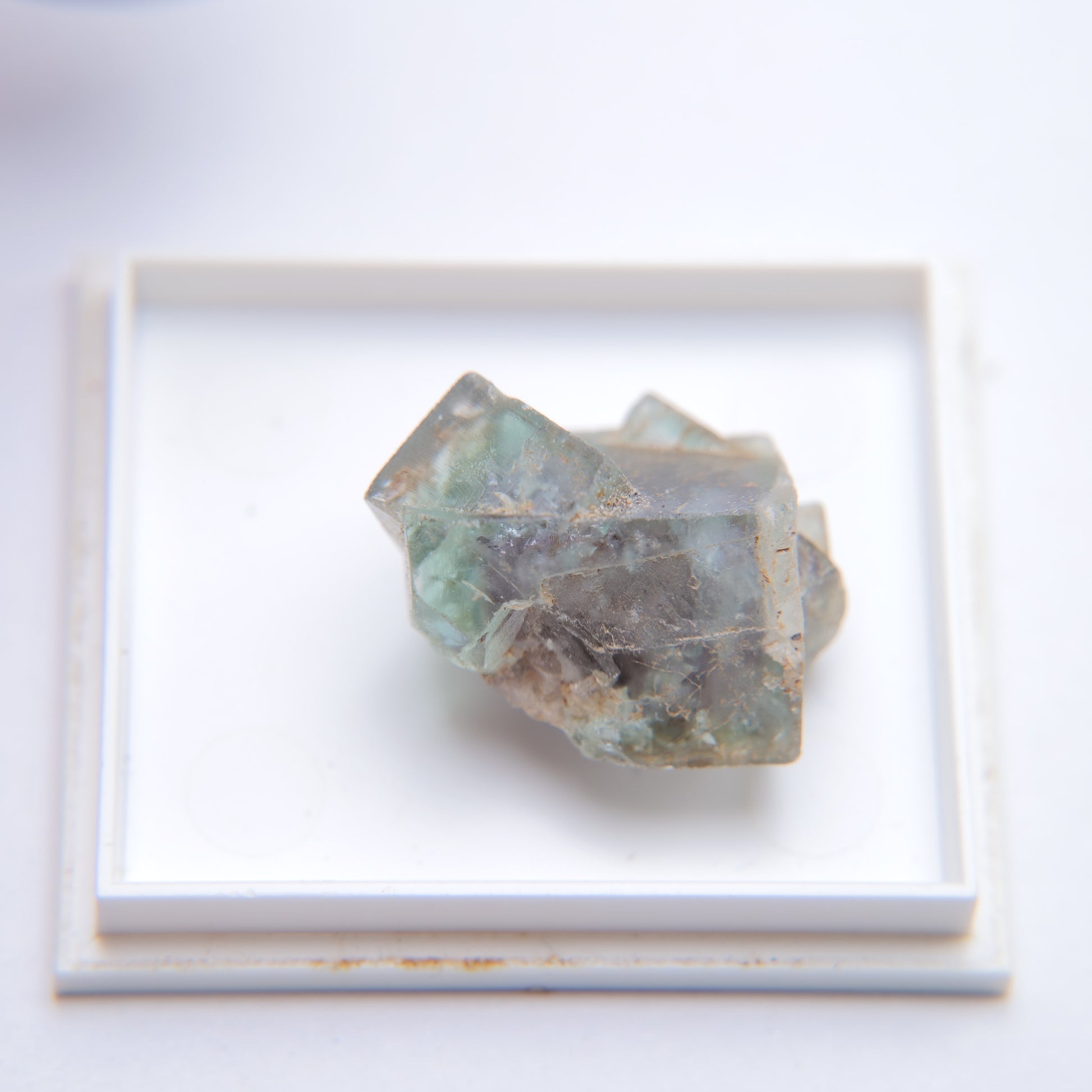 Fluorite & Quartz from Weardale, County Durham, UK - 4.3g
