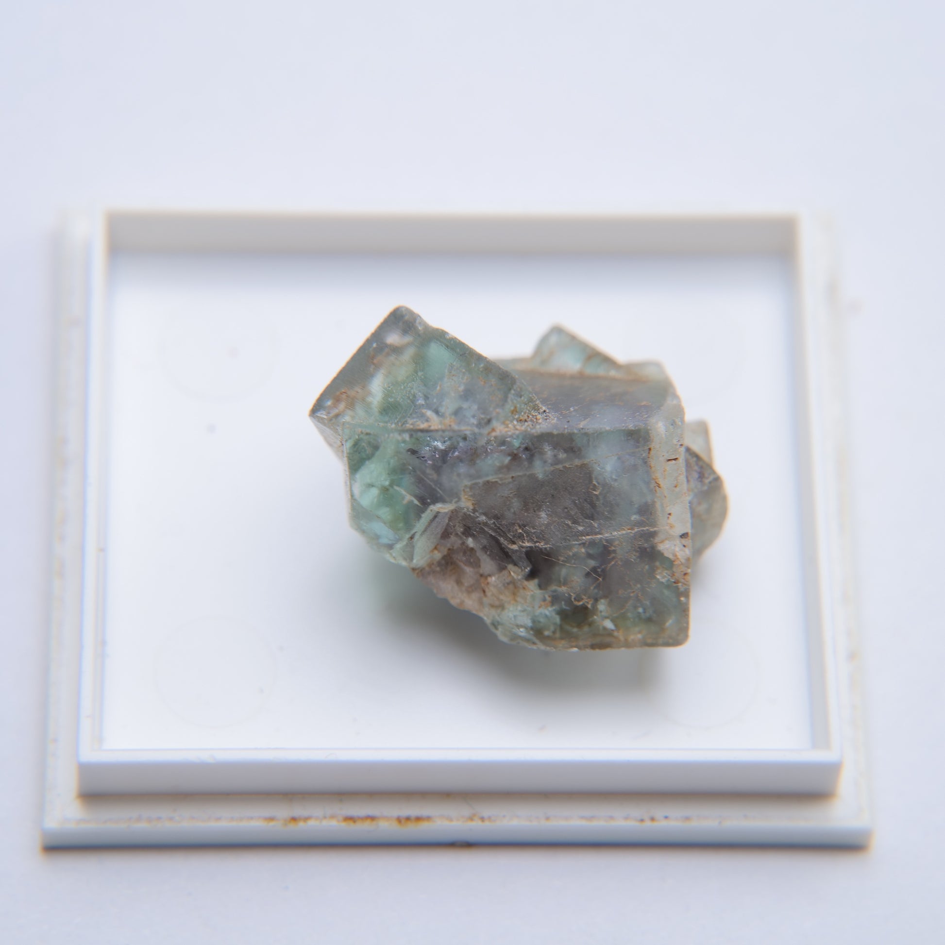 Fluorite & Quartz from Weardale, County Durham, UK - 4.3g