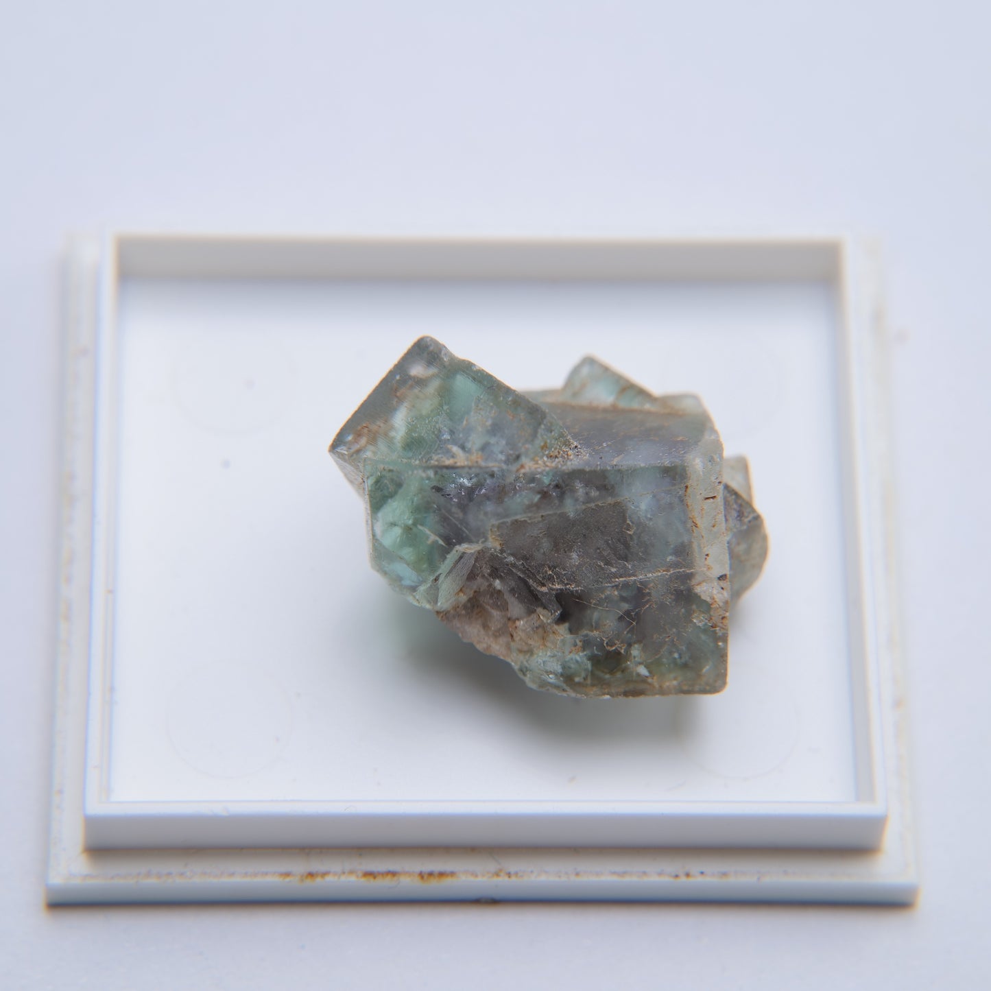 Fluorite & Quartz from Weardale, County Durham, UK - 4.3g