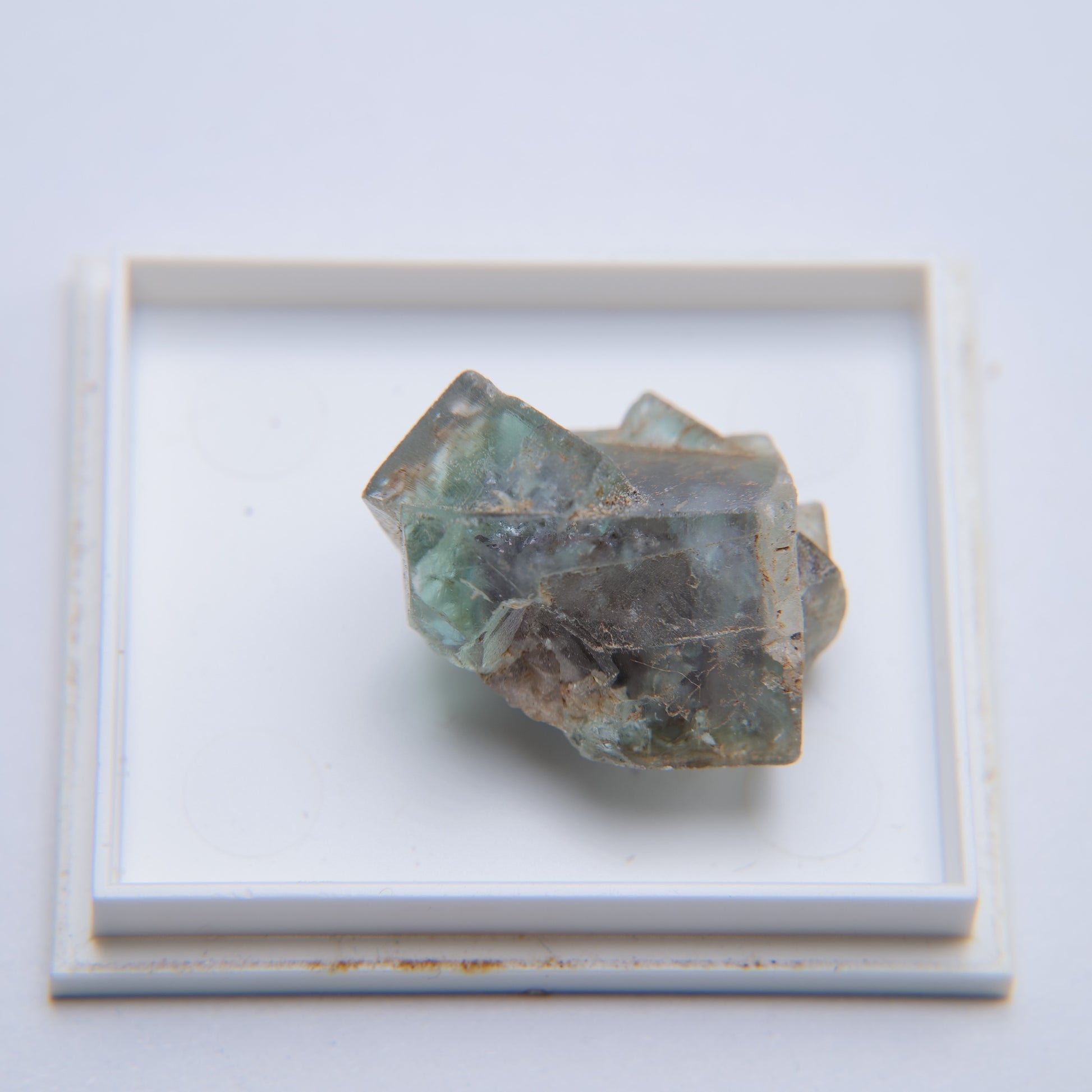 Fluorite & Quartz from Weardale, County Durham, UK - 4.3g