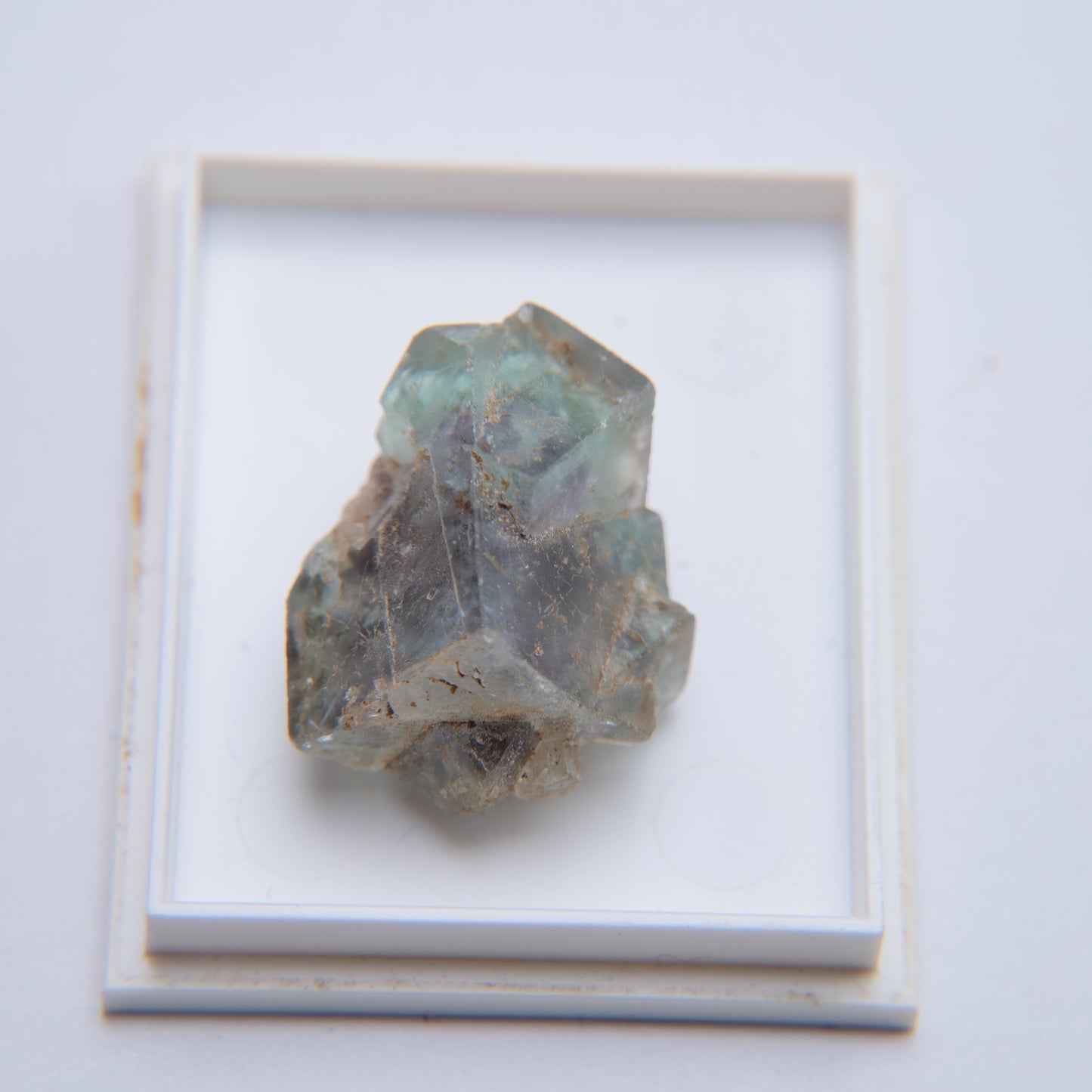 Fluorite & Quartz from Weardale, County Durham, UK - 4.3g